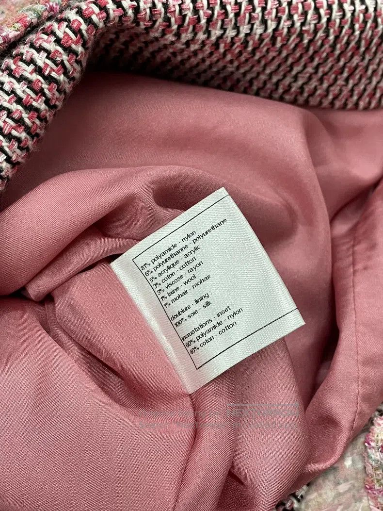 Chanel Chanel Pink tweed sequin stitching dress Size XS / US 0-2 / IT 36-38 - 8 Thumbnail