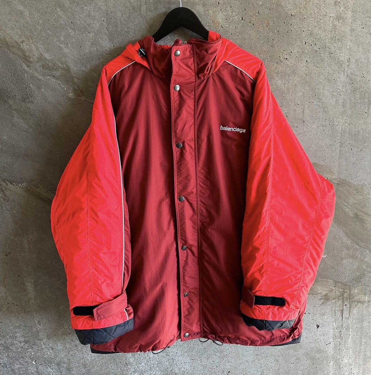 Balenciaga Runway SS18 Oversized Quilted Shell Jacket Size US XL / EU 56 / 4 - 5 Thumbnail