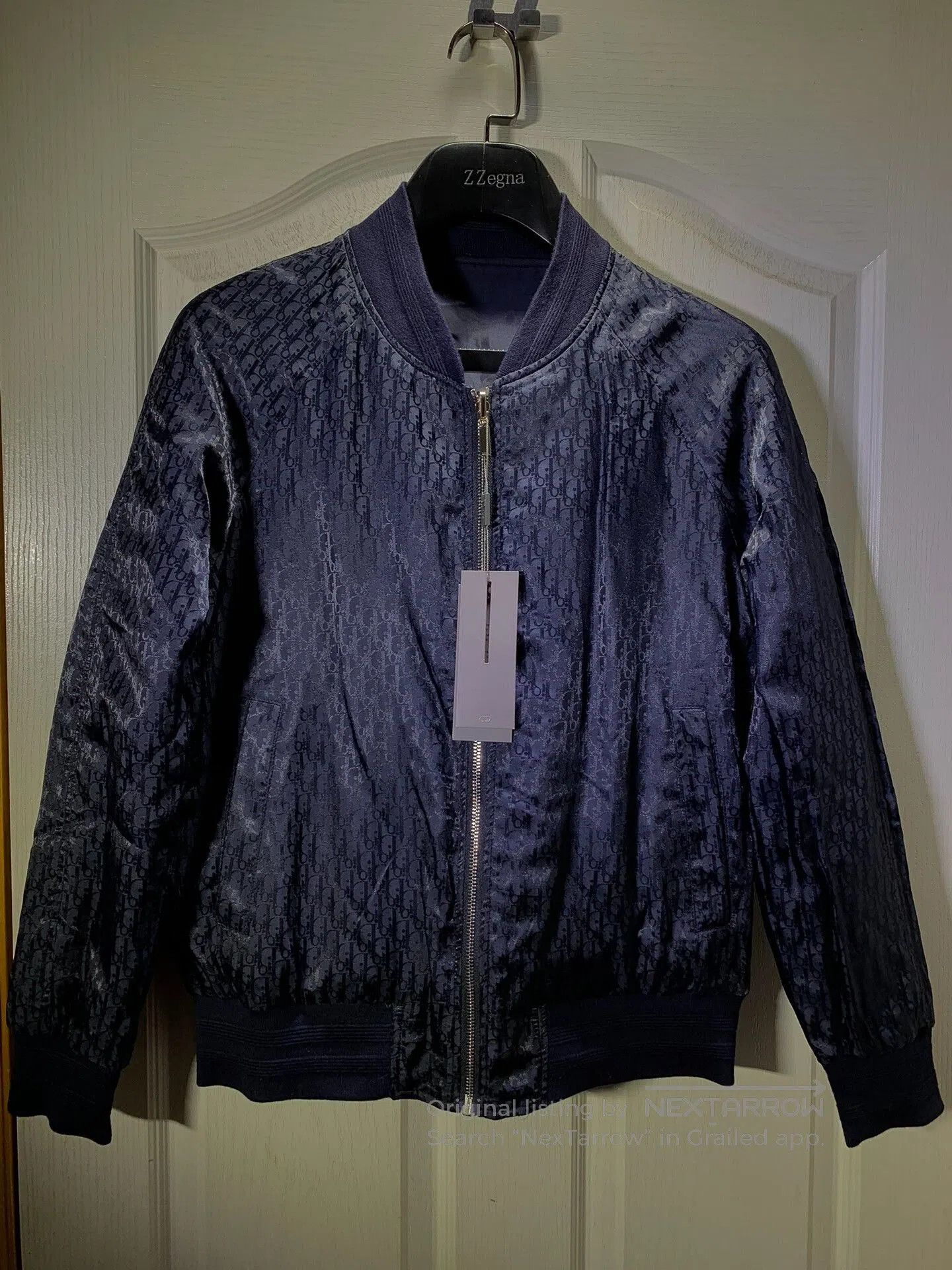 Dior Men\'s Reversible Padded Flight Jacket.