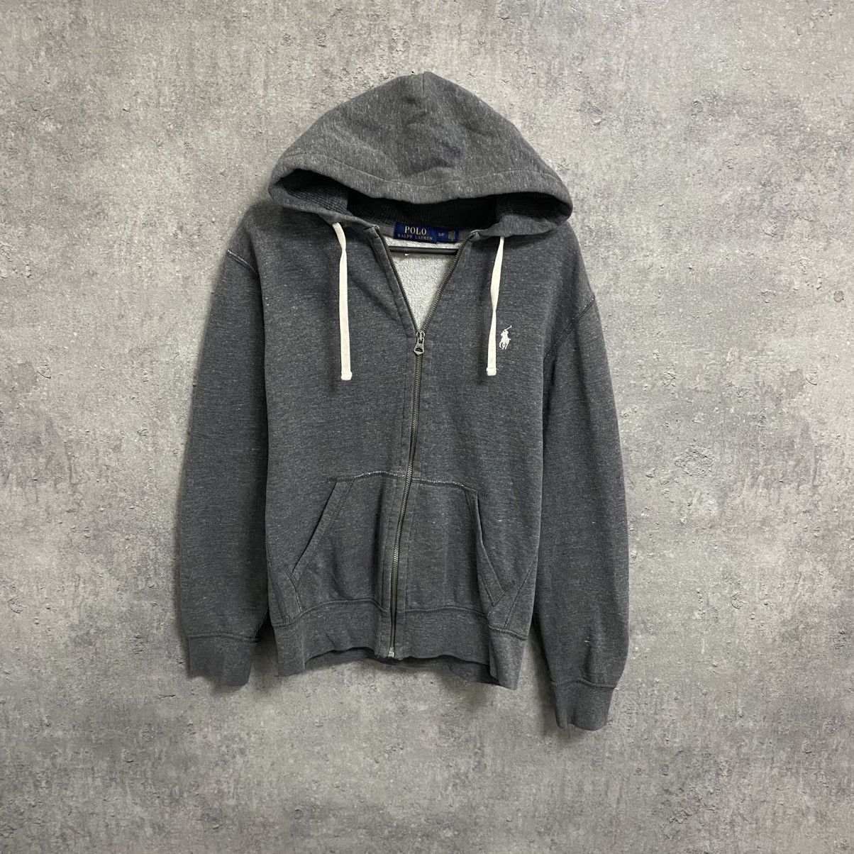 Polo Ralph Lauren Mens Vintage Polo Ralph Lauren Zip Hoodie y2k streetwear Size US S / EU 44-46 / 1 - 1 Thumbnail