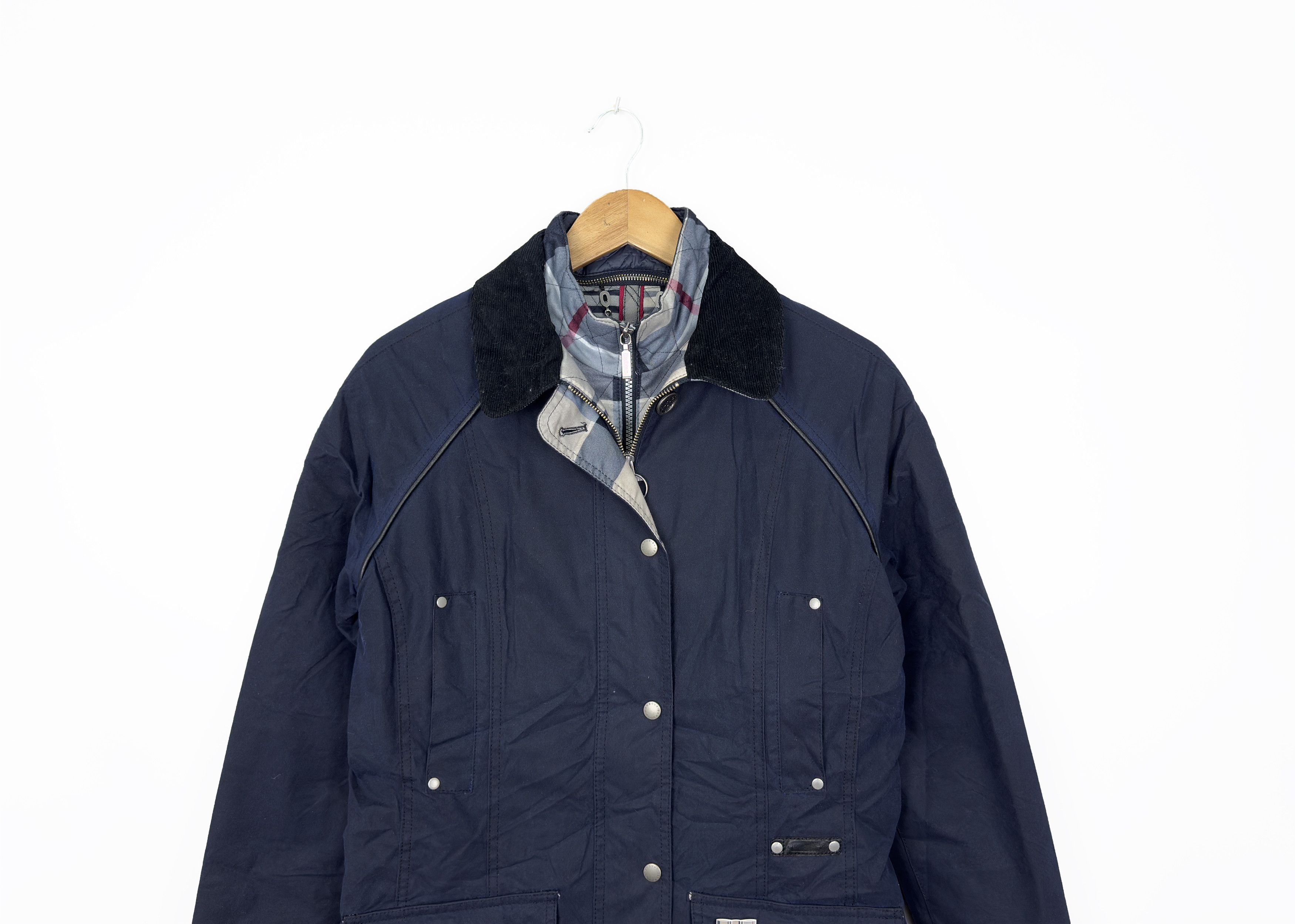 Barbour Barbour Tantallon Wax Waxed Dress Tartan Womens Jacket Size M / US 6-8 / IT 42-44 - 4 Thumbnail
