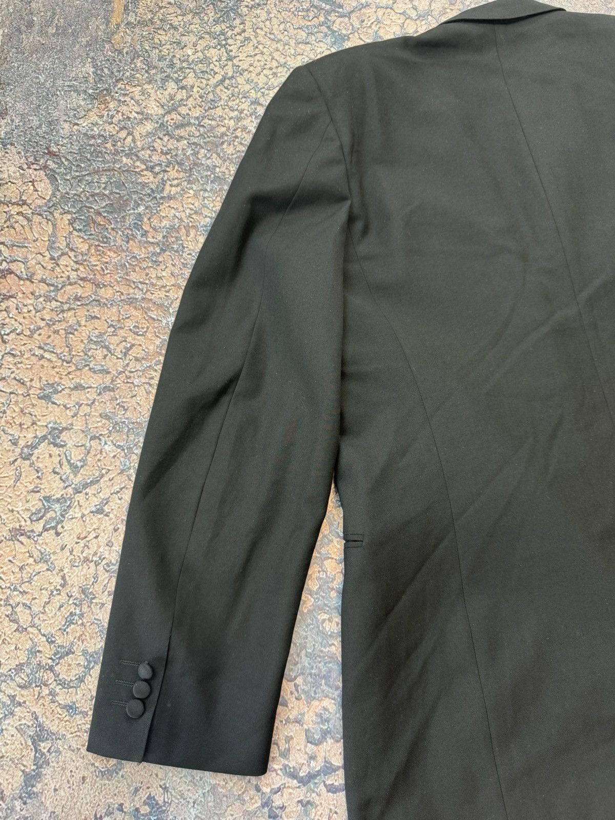 Canali Canali Black Blazer Jacket Suit Size 42L - 11 Thumbnail