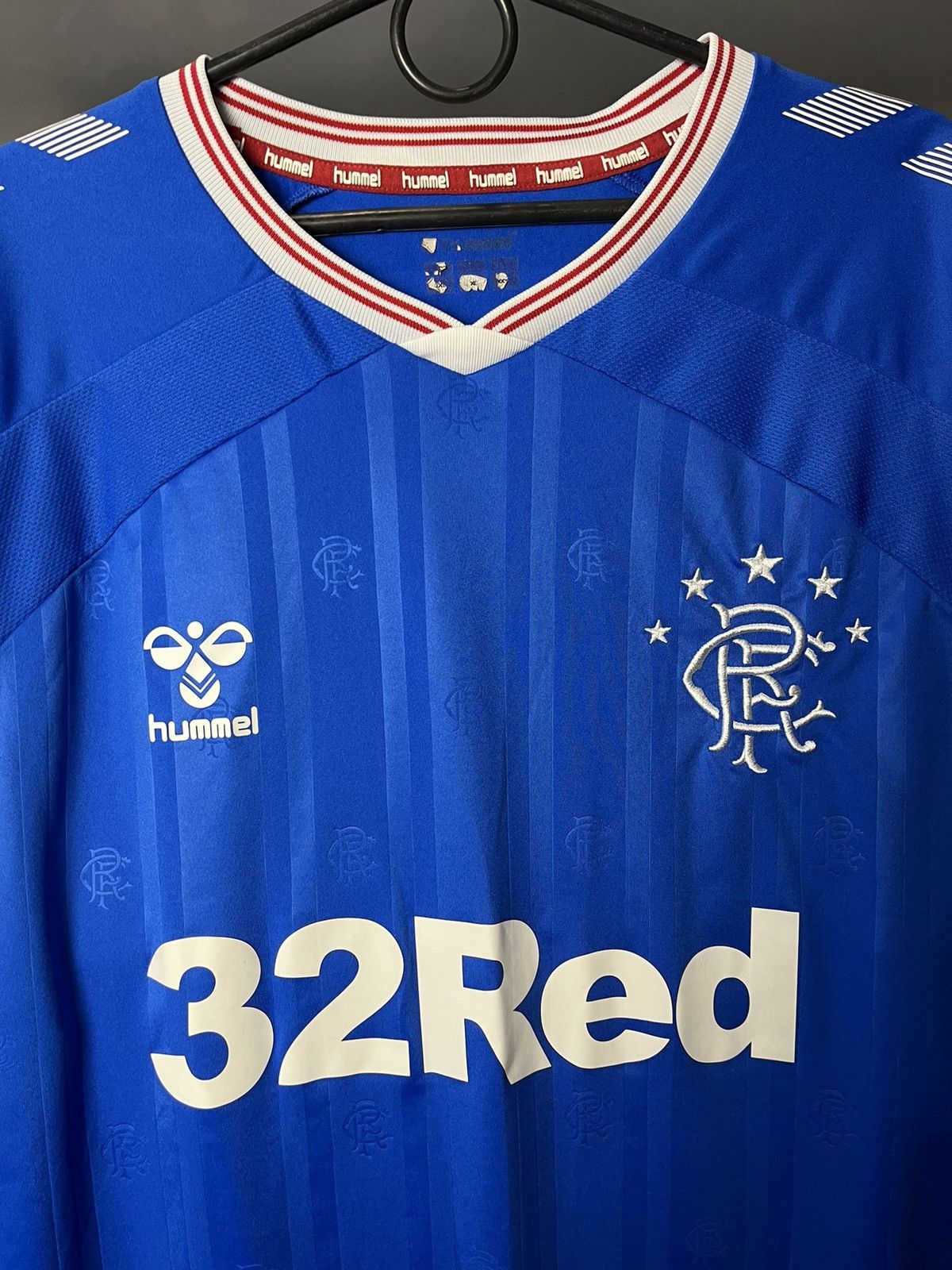 Hummel Hummel Rangers 2019-20 home football shirt jersey size XL Size US XL / EU 56 / 4 - 5 Thumbnail