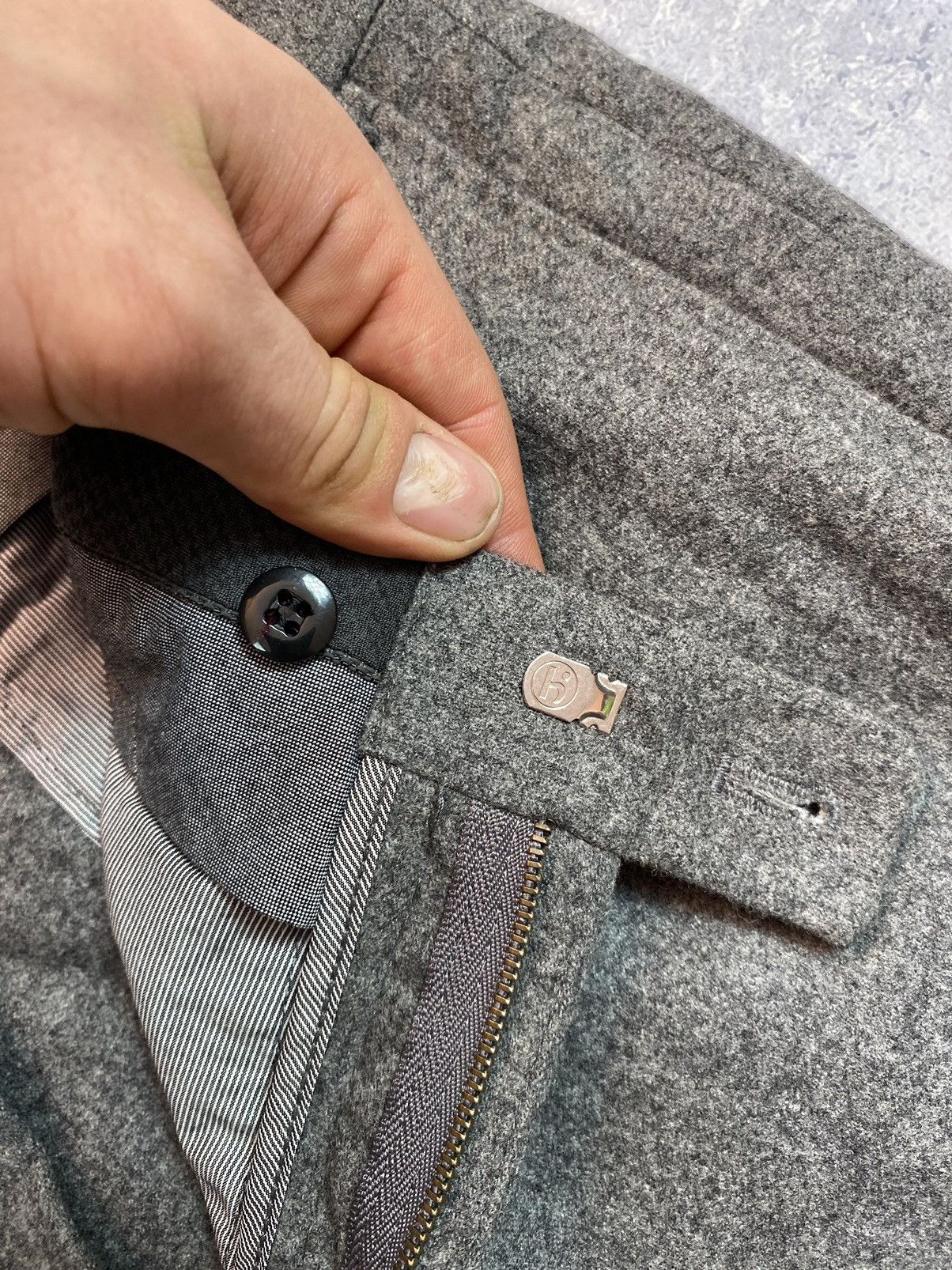 Hiltl Hiltl Viscose Men’s Pants Size US 40 / EU 56 - 7 Thumbnail