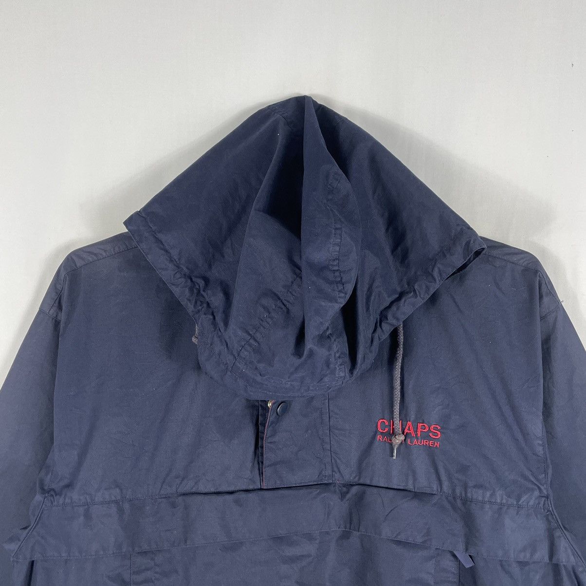 Chaps Ralph Lauren × Polo Ralph Lauren × Ralph Lauren 🔥Rare🔥Vintage Chaps Ralph Lauren Anorak Faded Light Jacket Size US L / EU 52-54 / 3 - 2 Thumbnail