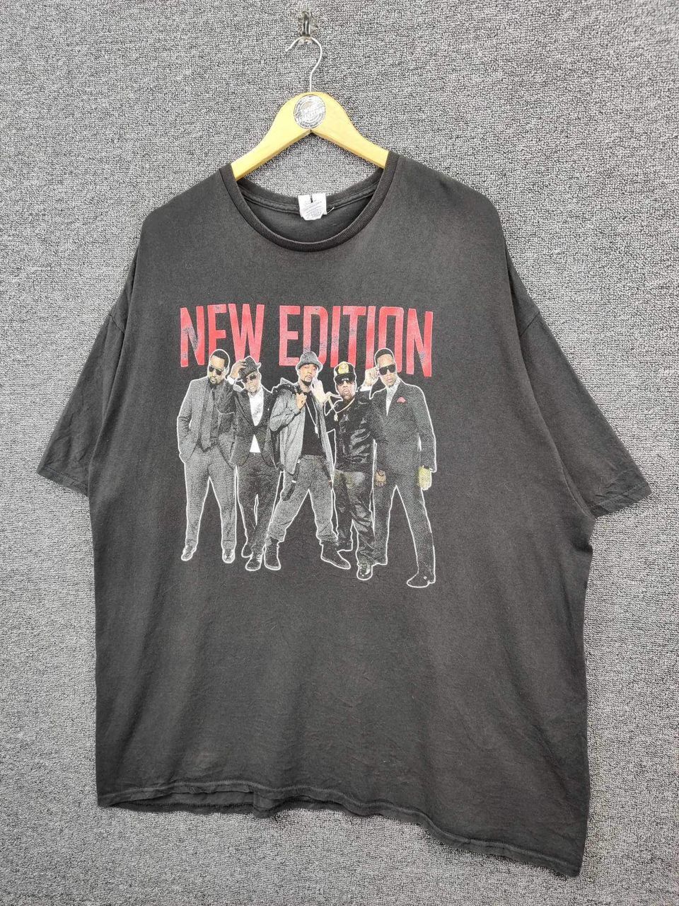 Band Tees Vintage Rap Tees New Edition Tour Tee Tshirt Size US XXL / EU 58 / 5 - 2 Thumbnail