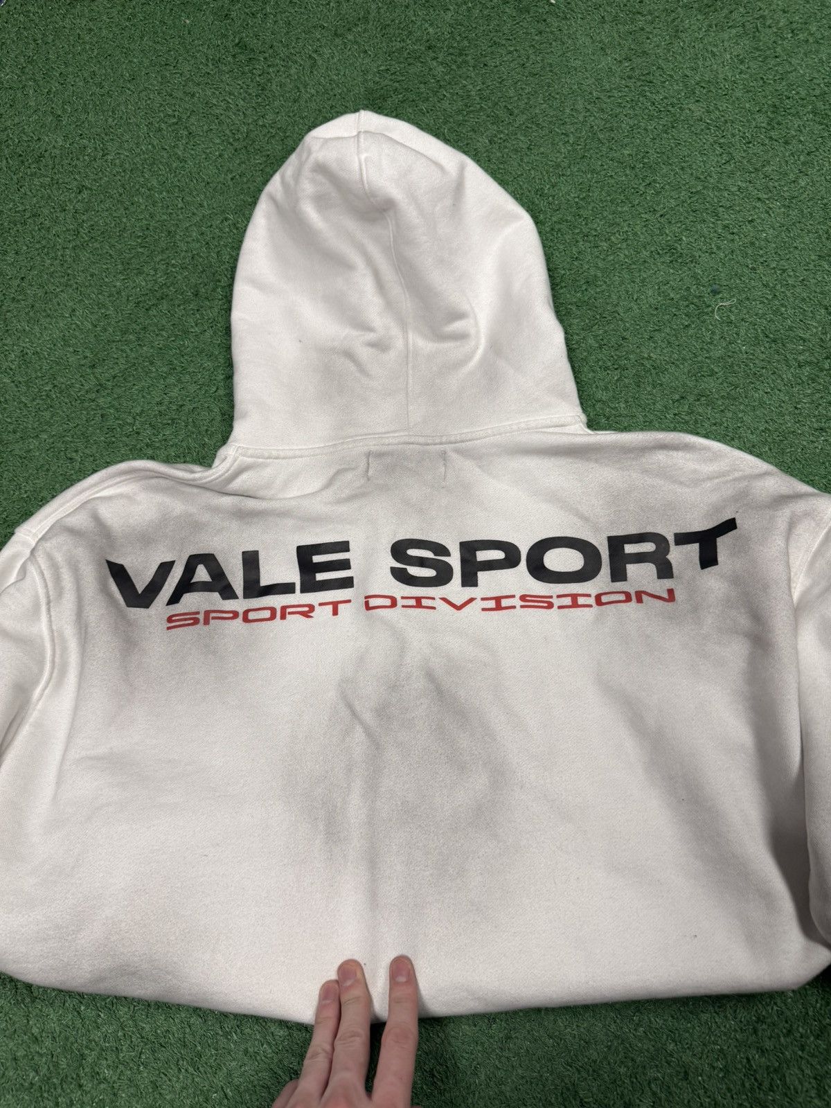 Vale Vale sport white zip up hoodie Size US L / EU 52-54 / 3 - 7 Thumbnail