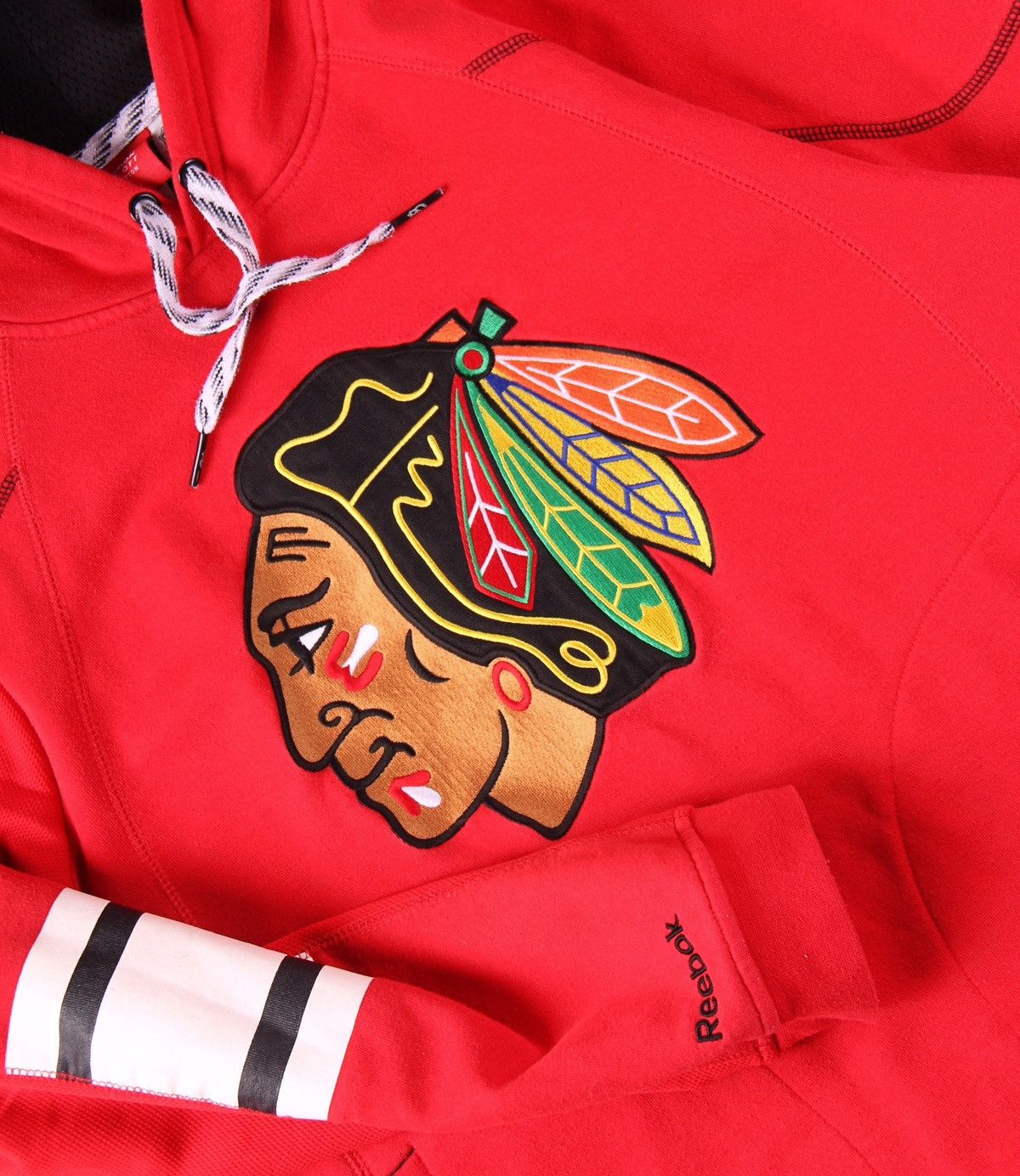 Reebok Reebok x Chicago Blackhawks Playwarm Face NFL NHL Hoodie L Size US L / EU 52-54 / 3 - 3 Thumbnail