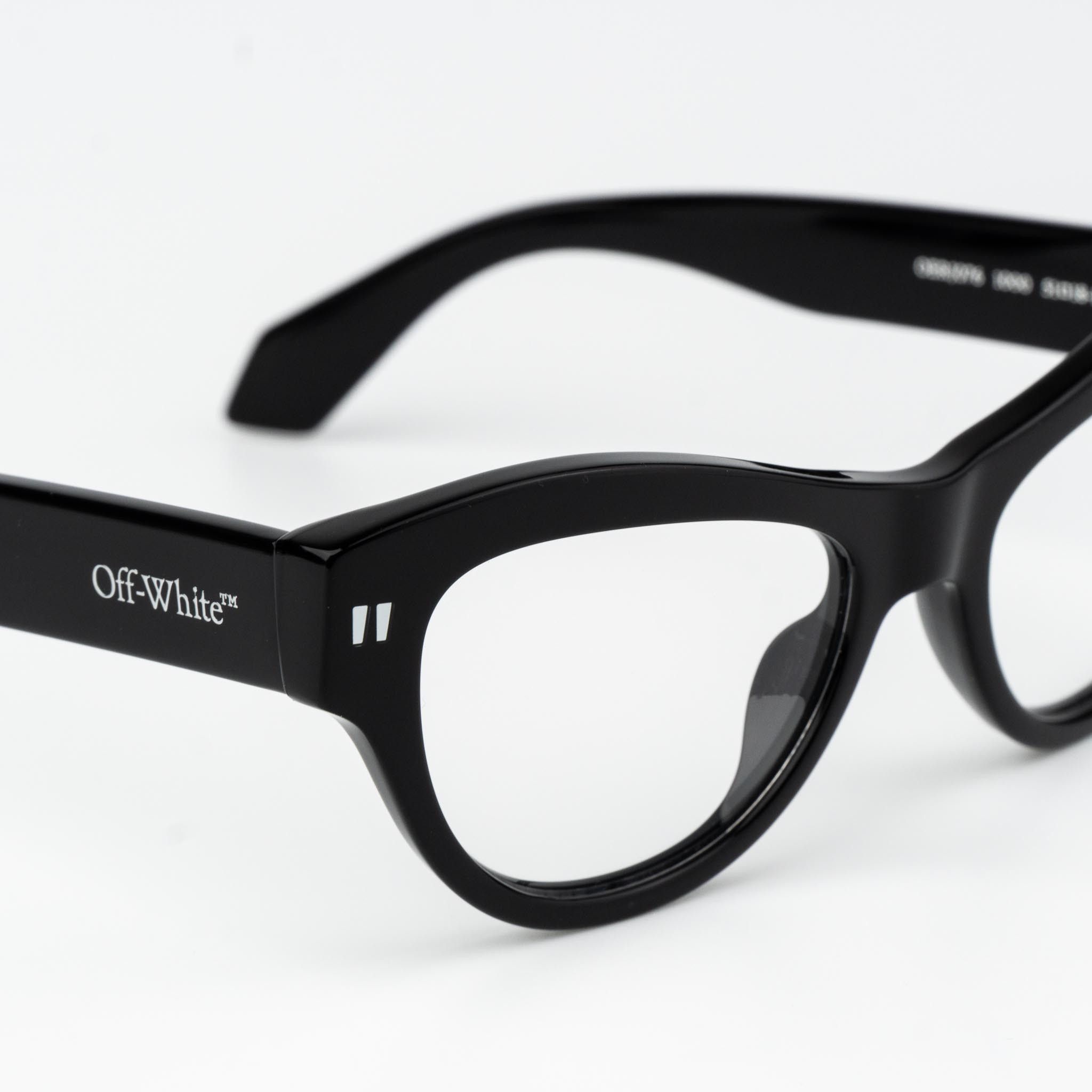 Off-White Off-White STYLE 76 Eyeglasses OERJ076 1000 NEW AUTHENTIC Size ONE SIZE - 6 Thumbnail