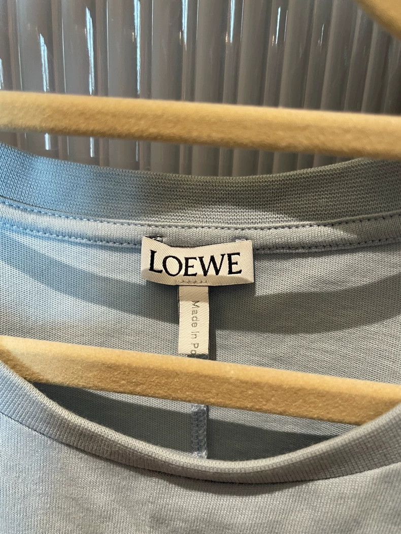 Loewe LOEWE Irregular short sleeves, light blue Size M / US 6-8 / IT 42-44 - 2 Thumbnail
