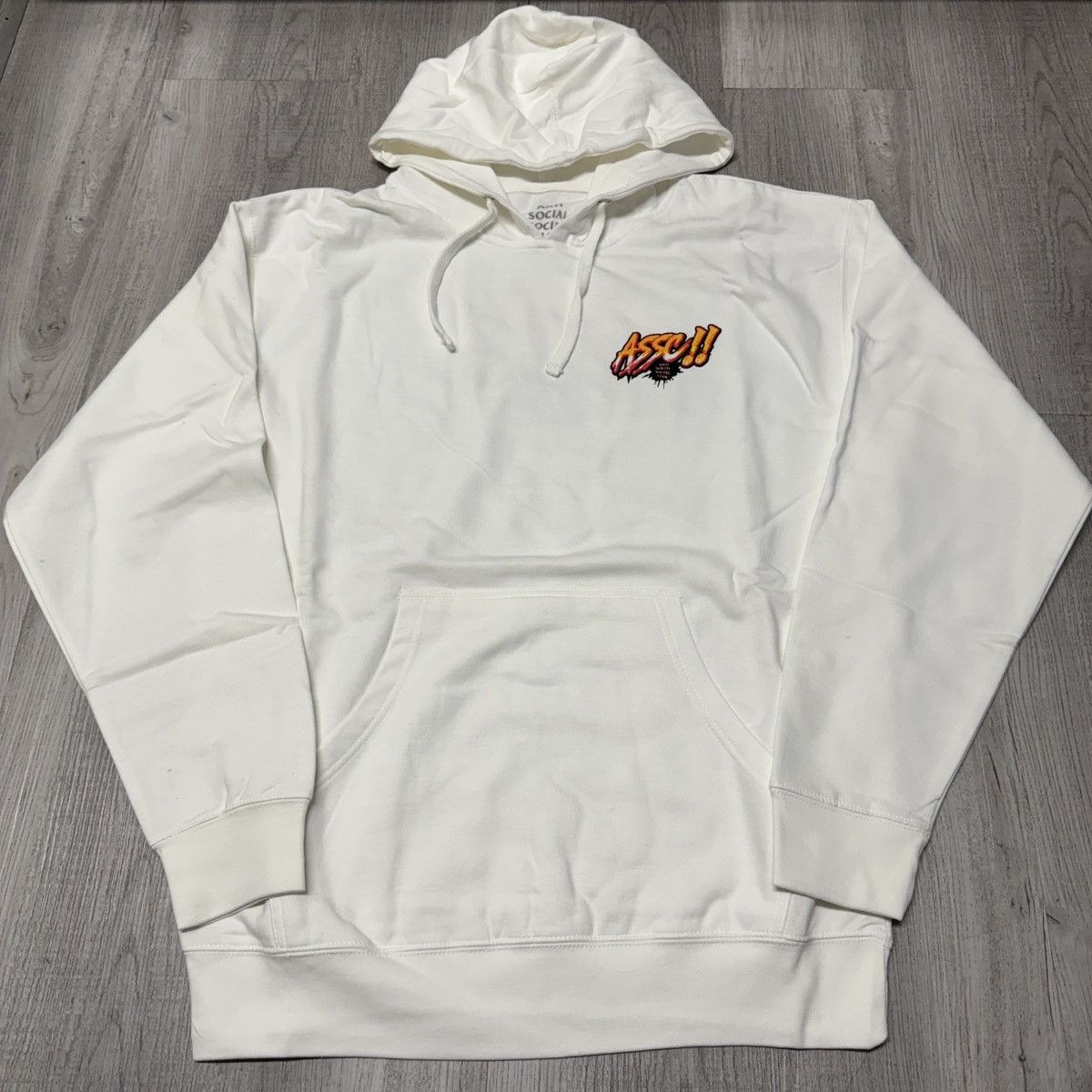 Anti Social Social Club ANTI SOCIAL SOCIAL CLUB HOODIE Size Large color Off White Size US L / EU 52-54 / 3 - 3 Thumbnail