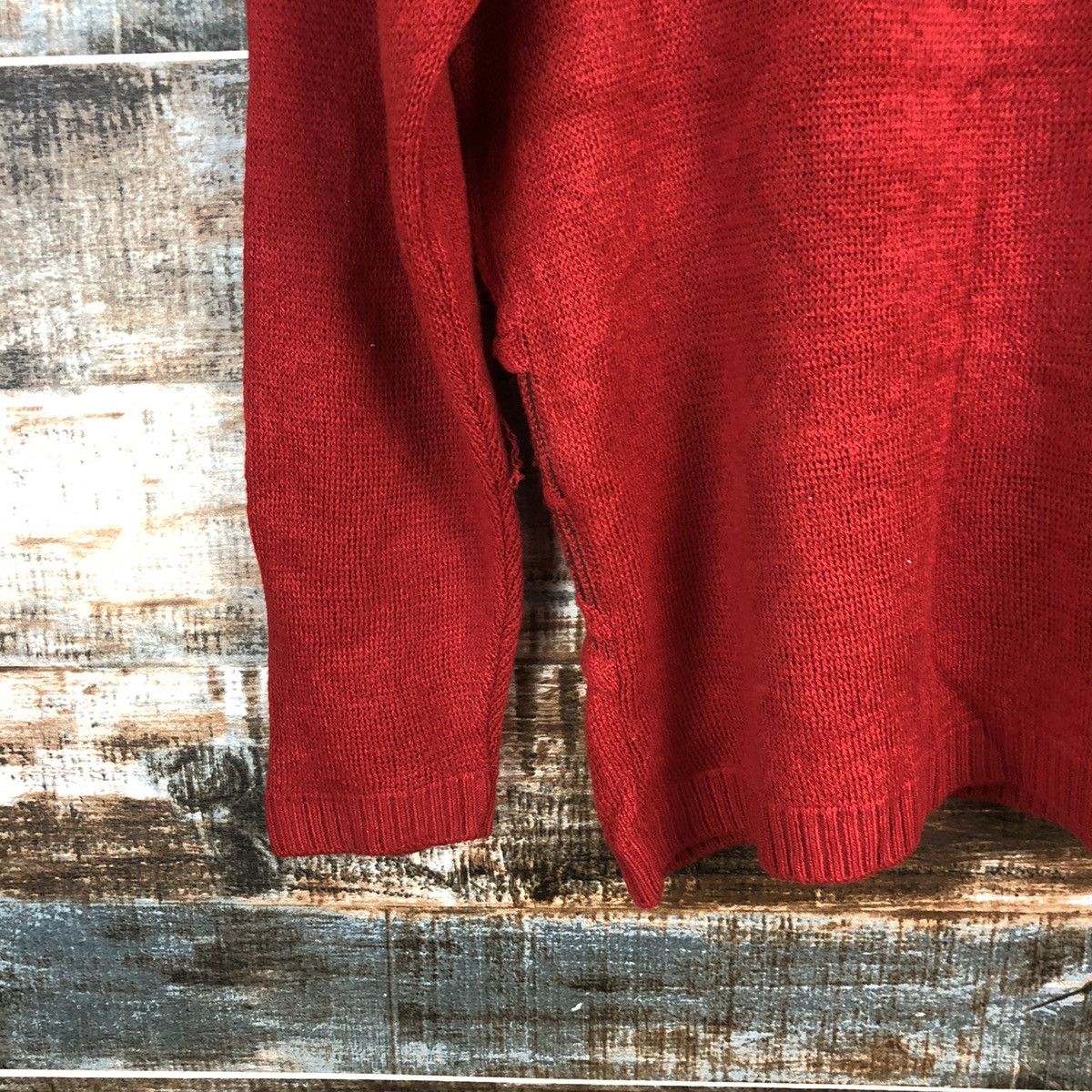 Vintage Financier Red art vintage japan Knitwear #A2340 Size M / US 6-8 / IT 42-44 - 15 Thumbnail