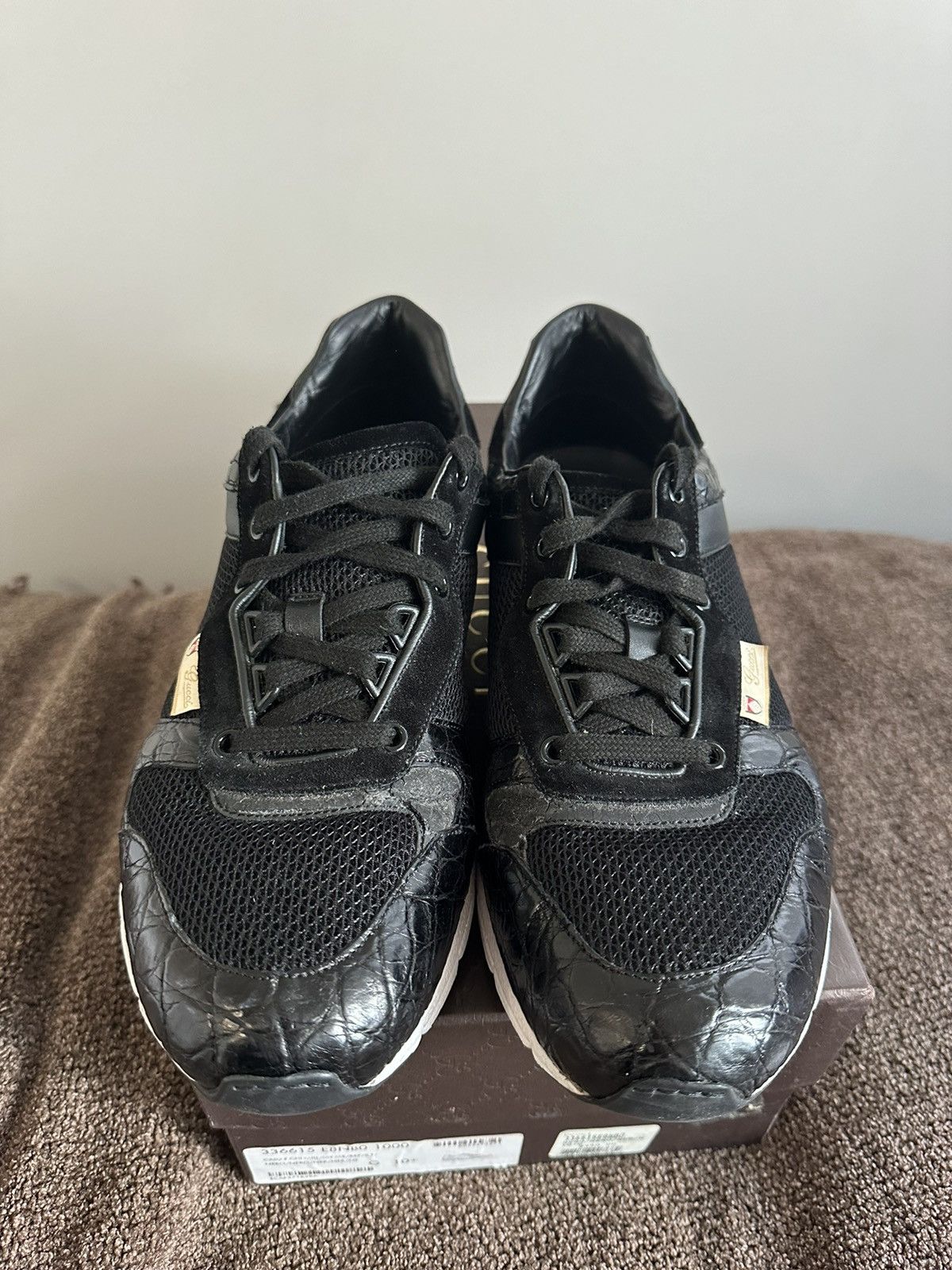 Gucci Gucci “Nero” Reflex Sneaker Size US 11 / EU 44 - 2 Thumbnail