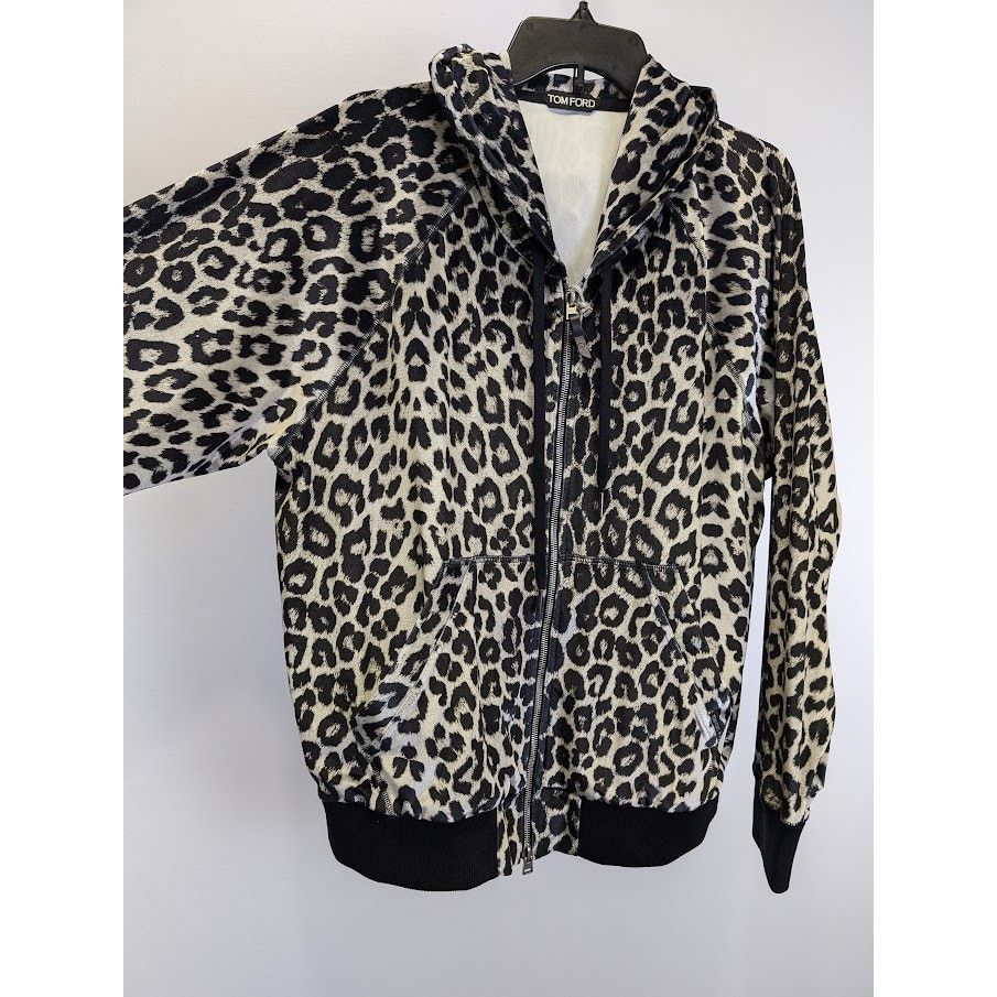 Tom Ford o1rshd1 Cut and Sewn Hoodie Zipper in Multicolor Size US XL / EU 56 / 4 - 8 Thumbnail