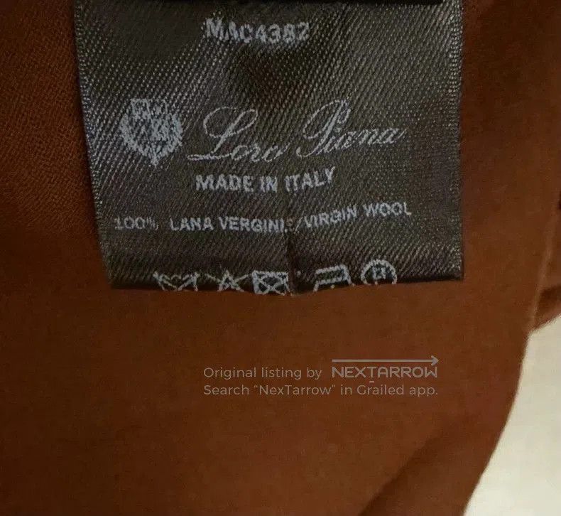 Loro Piana Loro Piana Crew Neck Short Sleeve T-shirt. Size US L / EU 52-54 / 3 - 6 Thumbnail