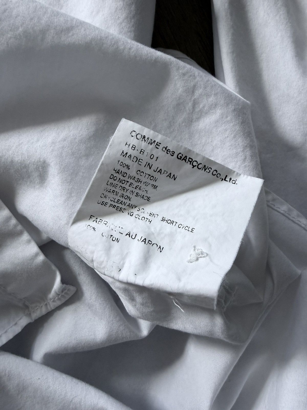 Comme des Garcons Homme Dress Shirt Size US S / EU 44-46 / 1 - 4 Thumbnail