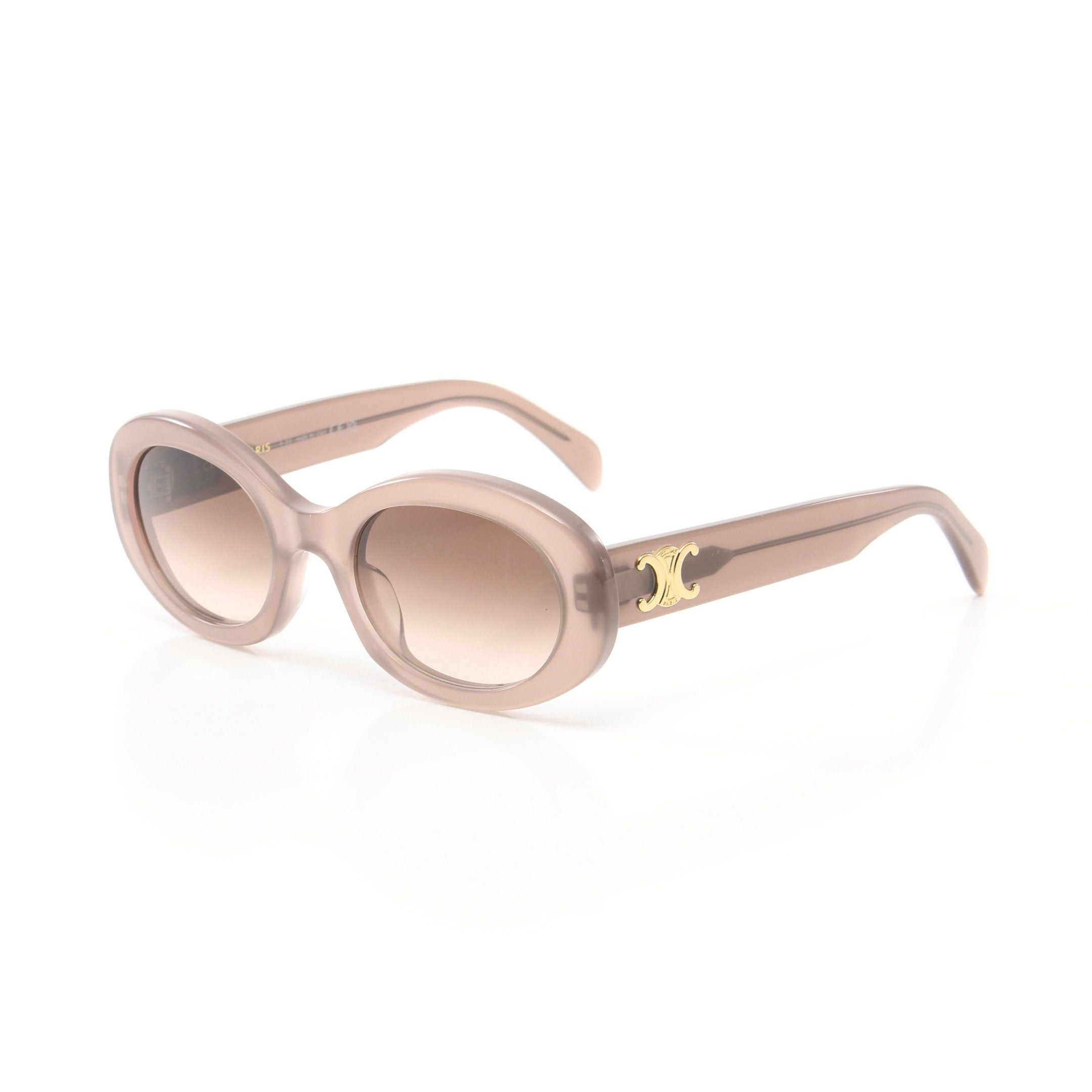 Celine Triomphe 01 Sunglasses Pink Brown