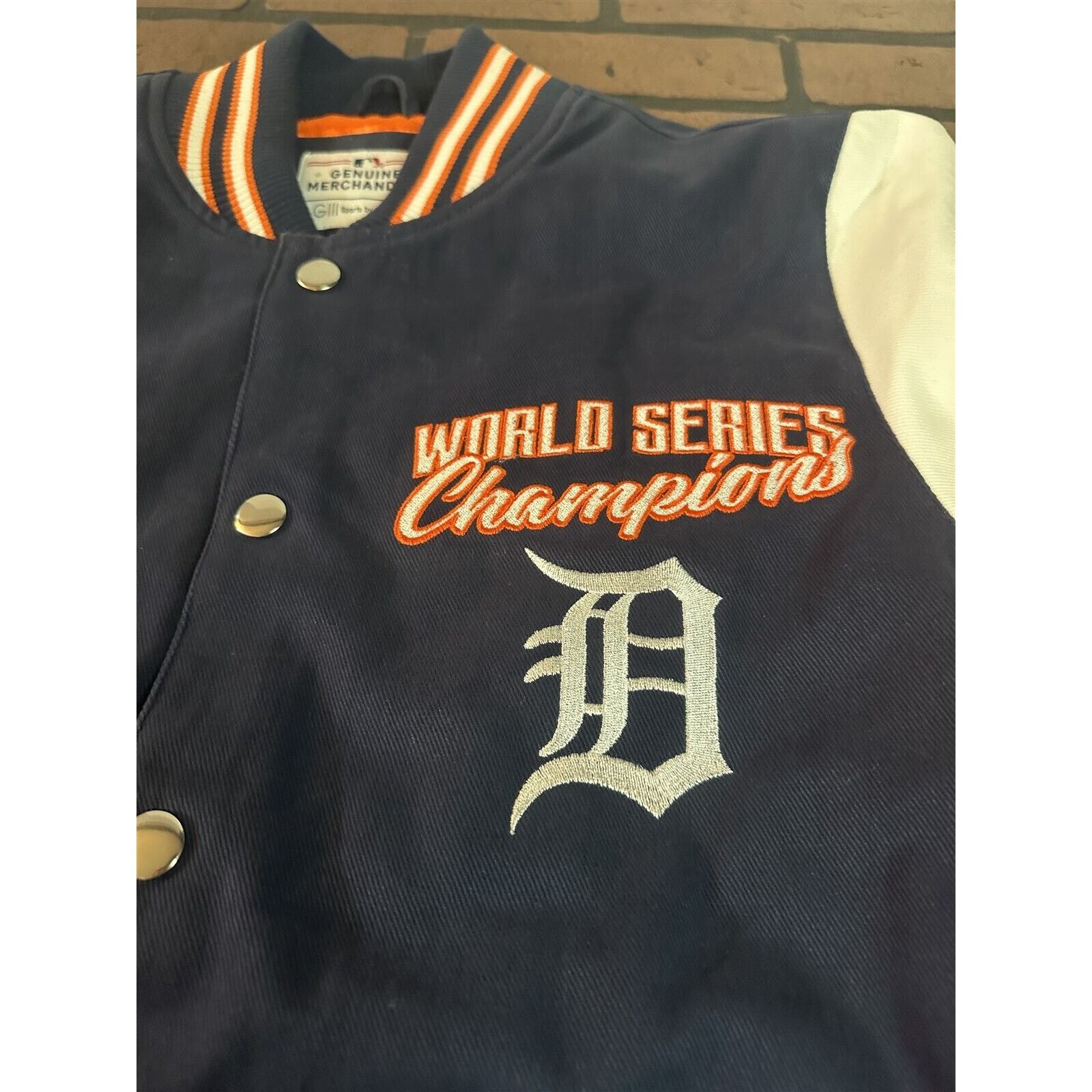MLB DETROIT TIGERS 4X World Series Jacket- Never Worn- S-2XL Size US L / EU 52-54 / 3 - 7 Thumbnail