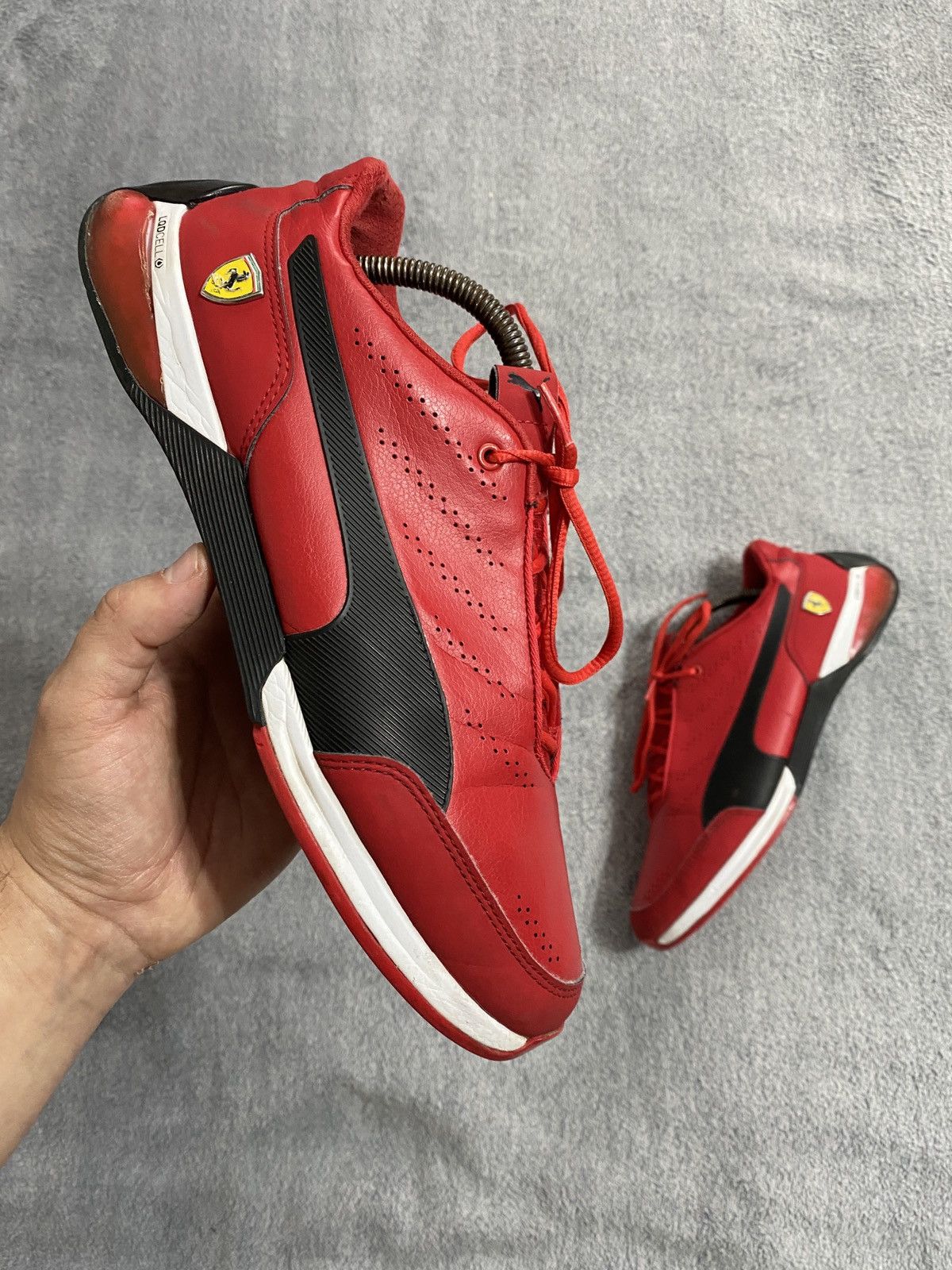 Ferrari × Puma Vintage Puma Ferrari leather sneakers Y2K style Size US 9.5 / EU 42-43 - 1 Thumbnail