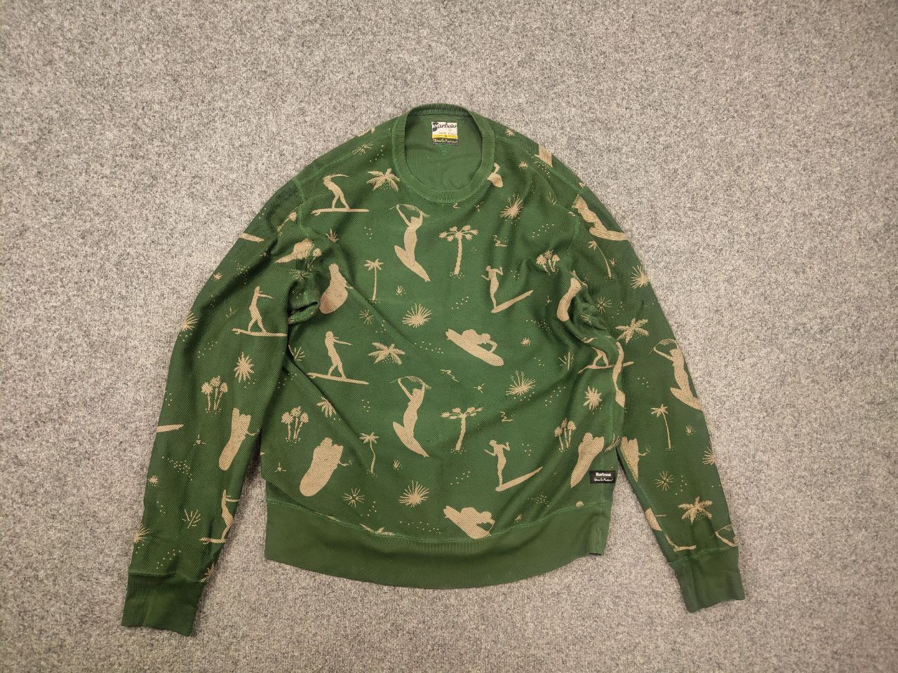Barbour Barbour South Shields Deus Ex Machina reversible sweatshirt Size US L / EU 52-54 / 3 - 10 Thumbnail