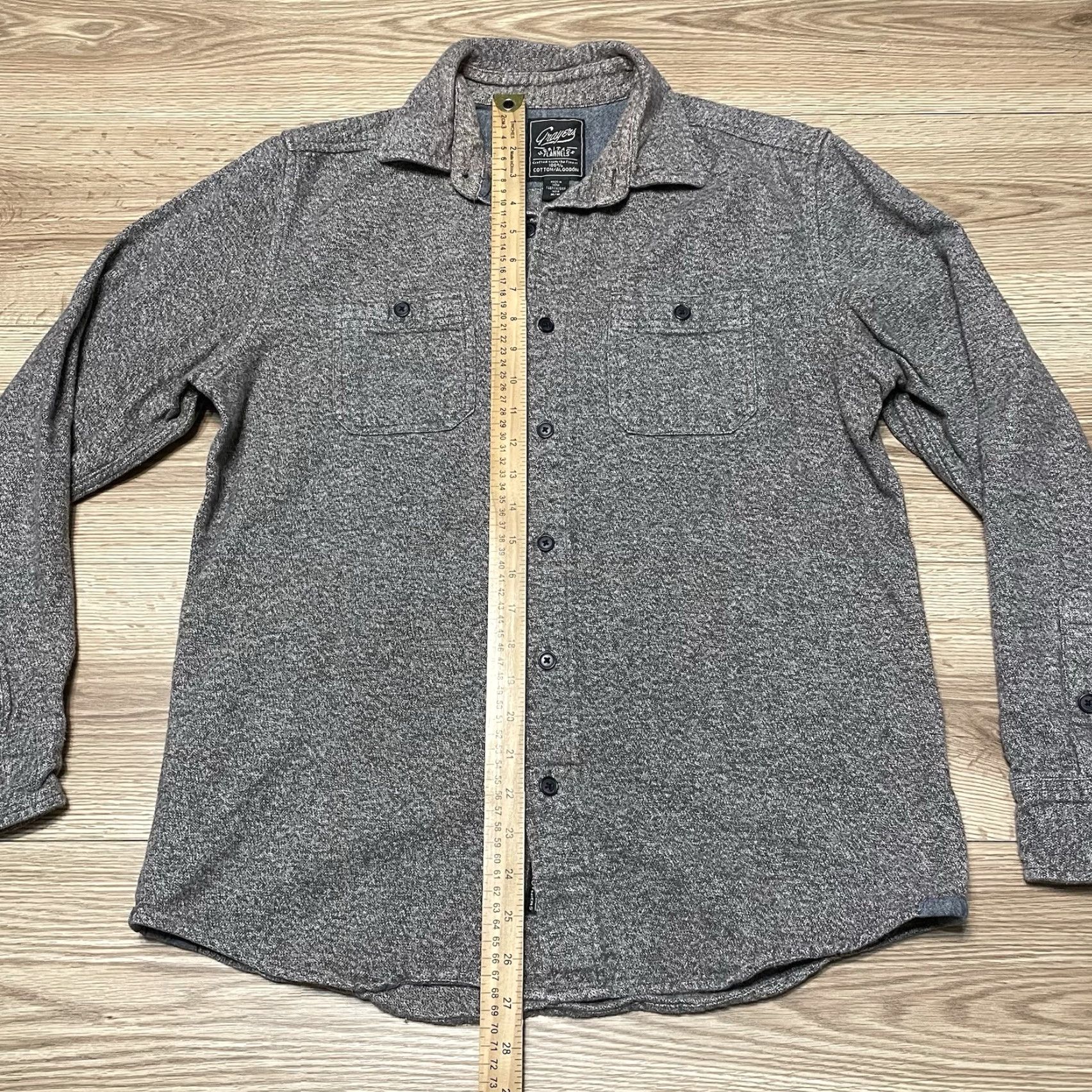 Grayers VINTAGE Grayers Heritage Flannel Shirt Men M Gray Cotton Button Up Long Sleeve Casual Fall Winter Size US M / EU 48-50 / 2 - 3 Thumbnail