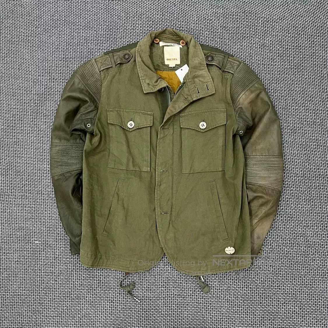 Diesel Diesel Vintage Workwear Leather Jacket. Size US M / EU 48-50 / 2 - 1 Thumbnail
