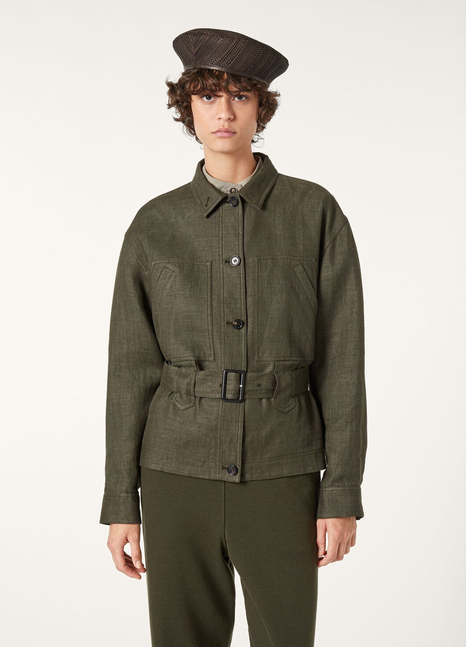 Loro Piana o1srvl11e0526 FAP0556 Jaylon Field Jacket in Green Size M / US 6-8 / IT 42-44 - 3 Thumbnail