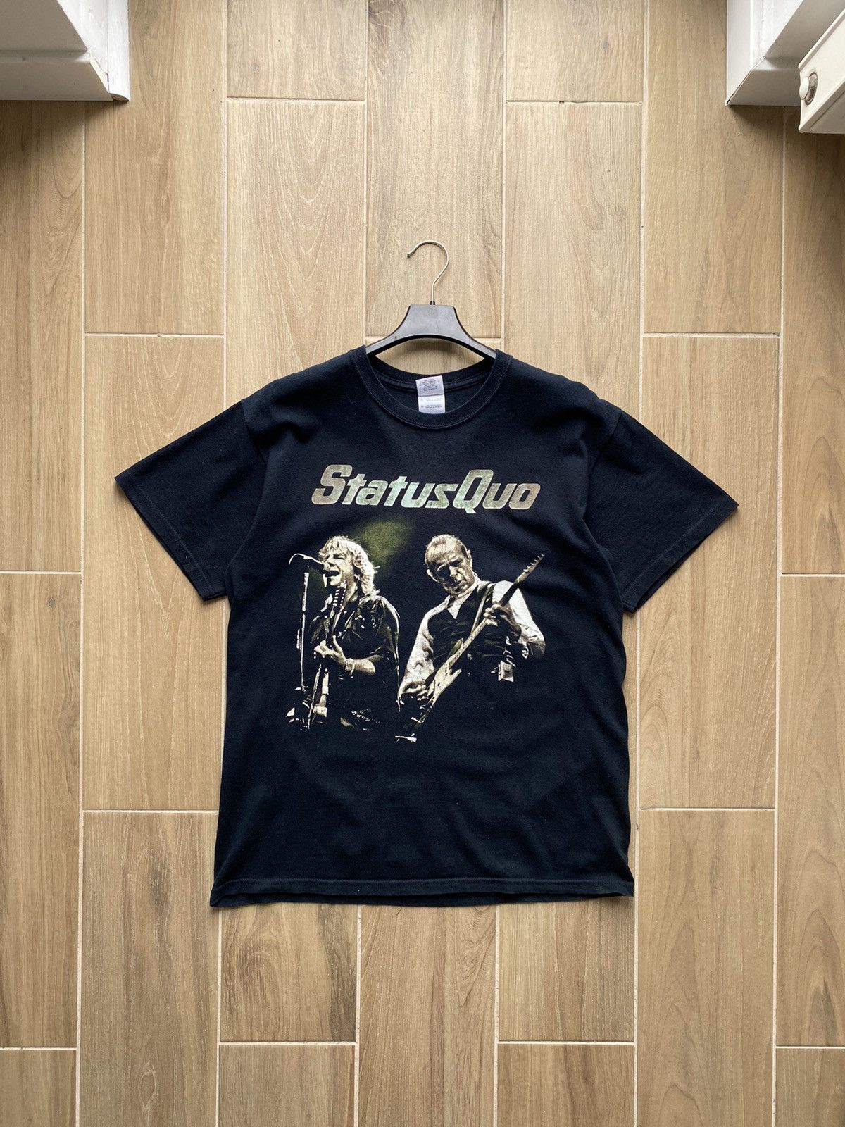 Band Tees Vintage Status Quo Tour Tee 2009 Size US M / EU 48-50 / 2 - 8 Thumbnail