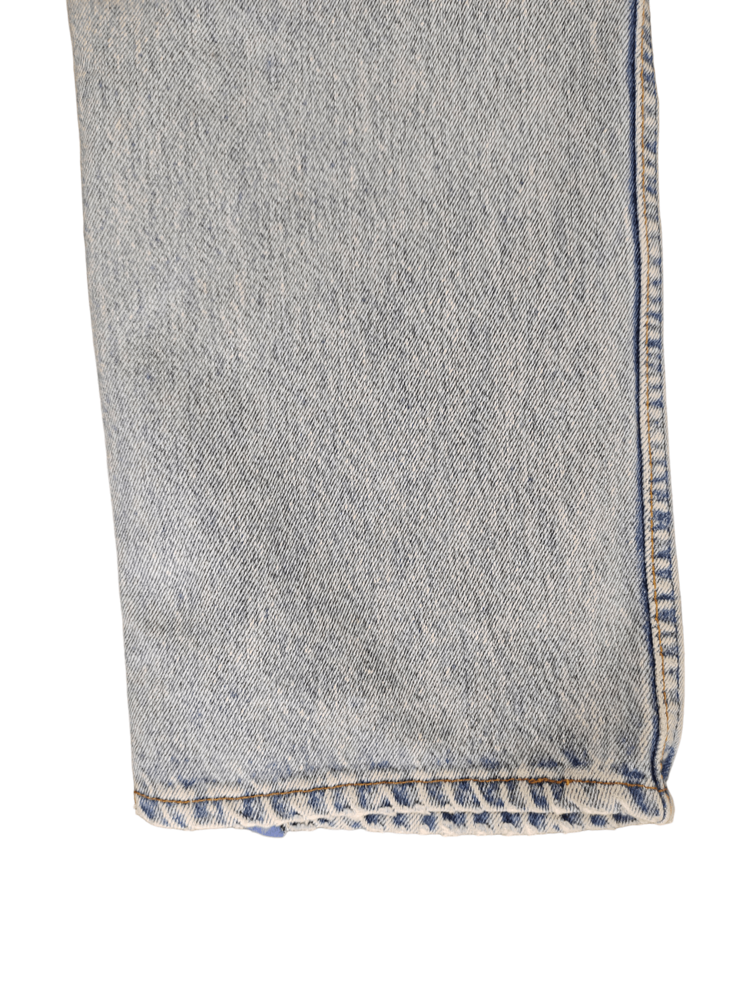 Levi's Vintage Clothing Vintage Levi's 501 Reconstruct Distressed Striped Tape Jeans Size US 31 - 16 Thumbnail