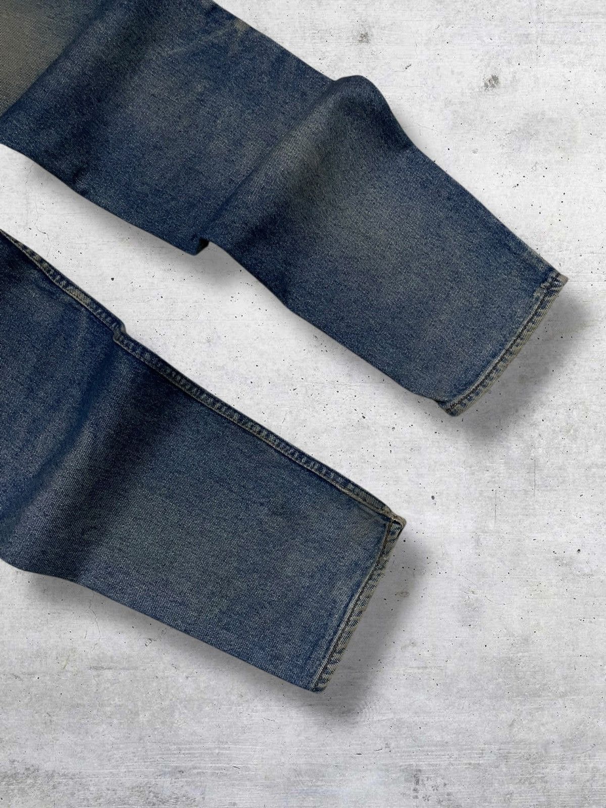 Levi's Vintage Clothing VINTAGE 516 90S DESIGNER OG LEVIS MUDWASH DISTRESSED DENIM Size US 29 - 12 Thumbnail