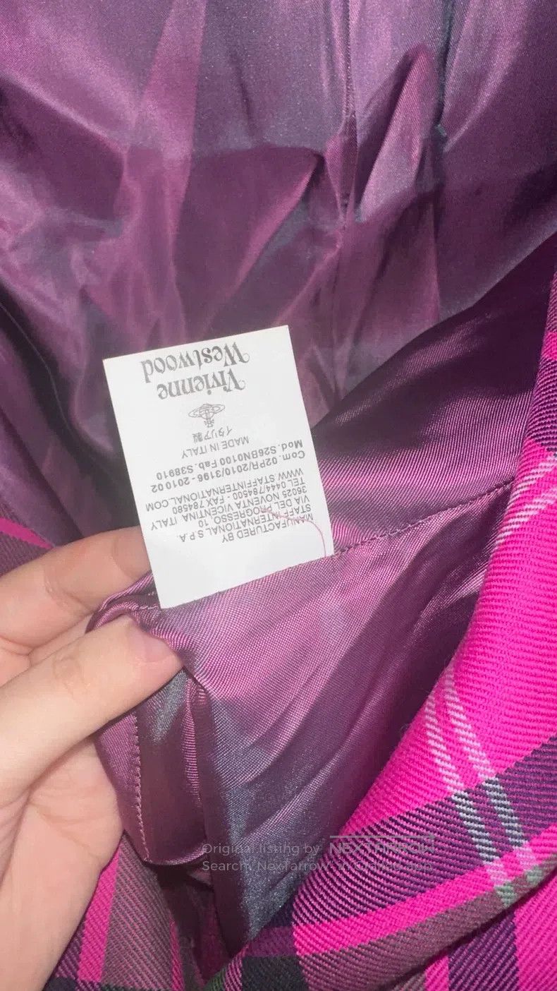 Vivienne Westwood Vivienne Westwood Pink Nipped Waist Enamel扣 Suite Wool Ver Size XS / US 0-2 / IT 36-38 - 8 Thumbnail