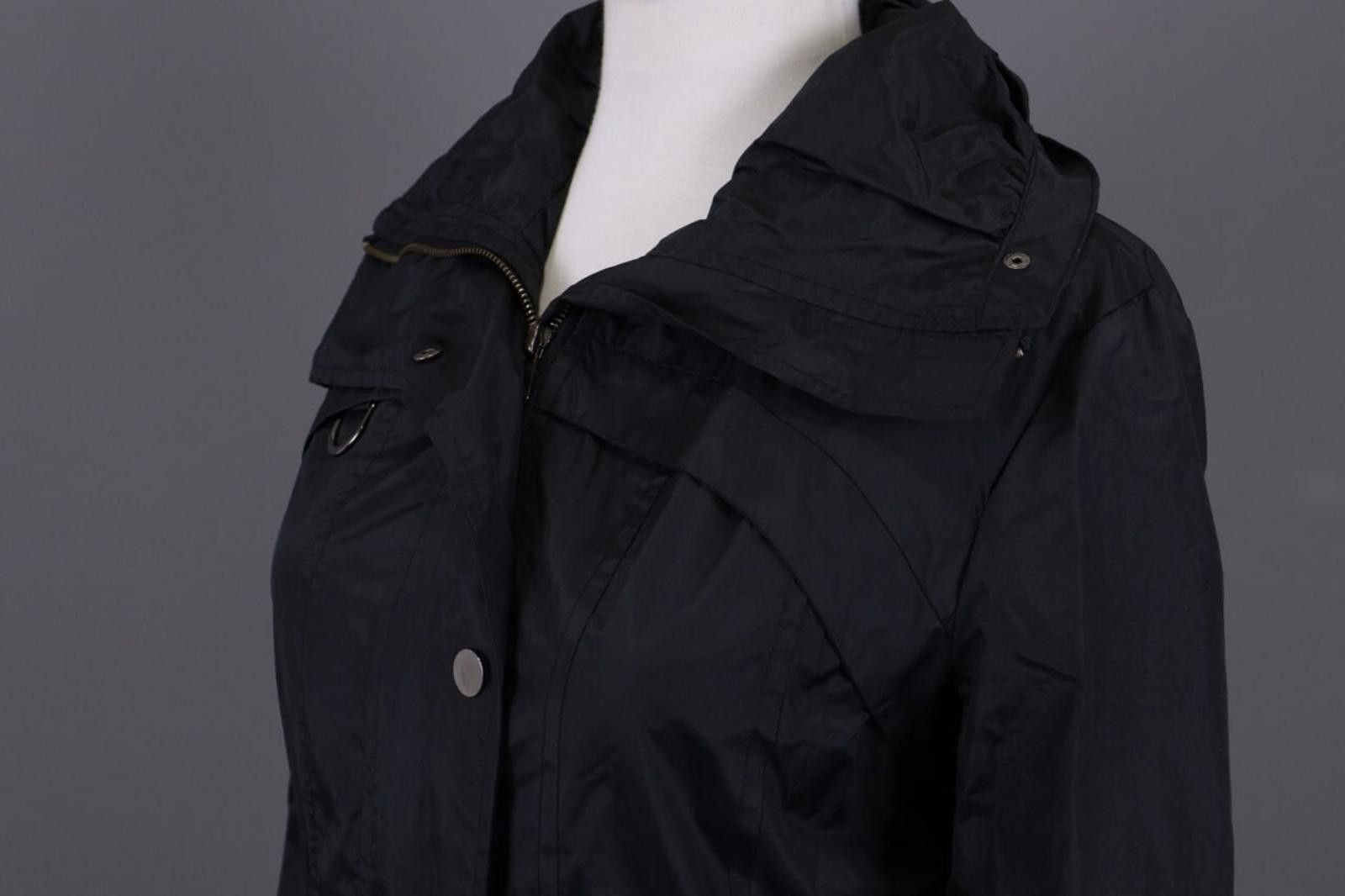 Designer Cop. Copine Black Lagenlook Parka Coat Jacket Size 30 Size M / US 6-8 / IT 42-44 - 8 Thumbnail