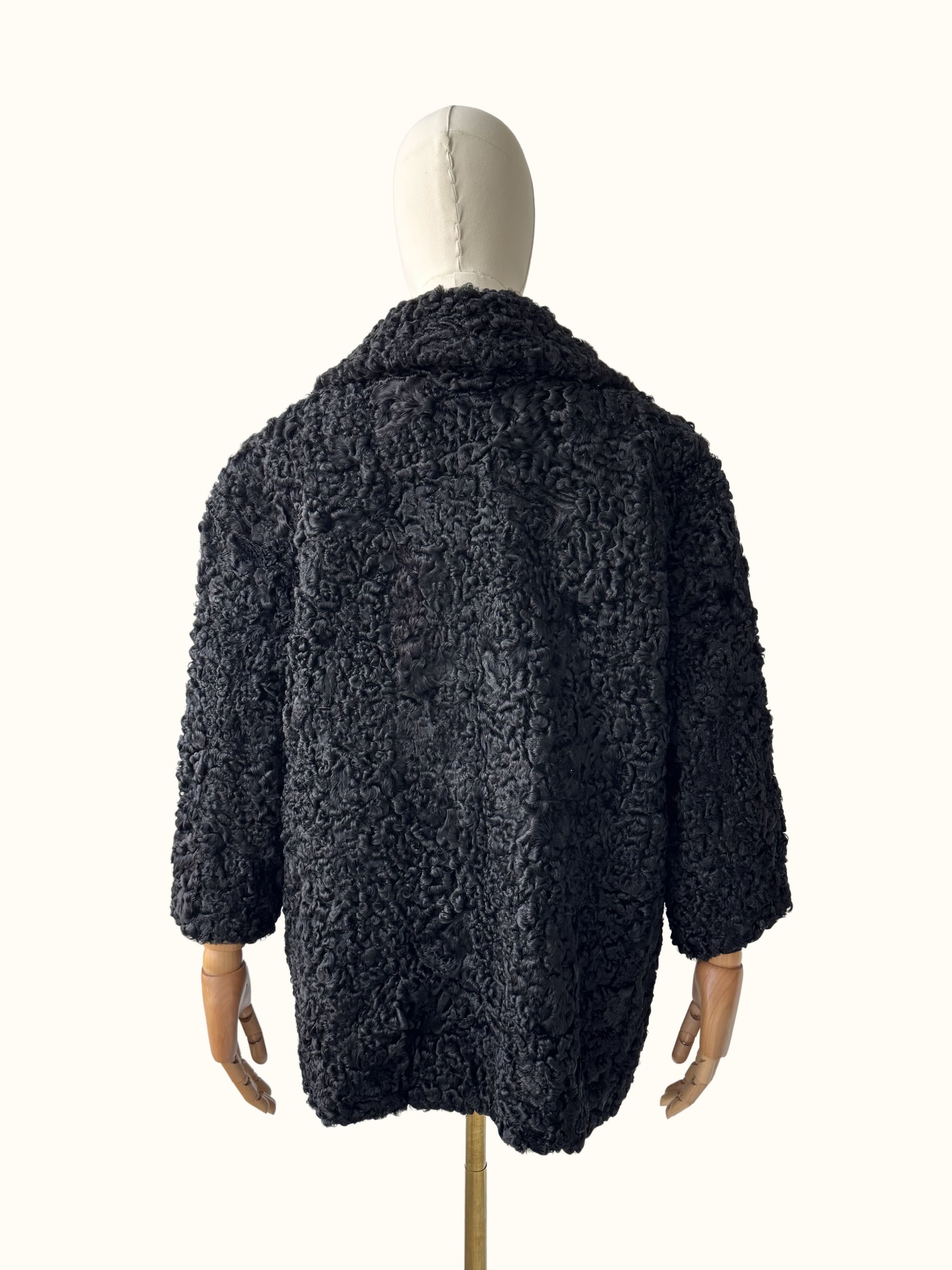 Vintage Vintage Real Fur Coat Size L / US 10 / IT 46 - 4 Thumbnail