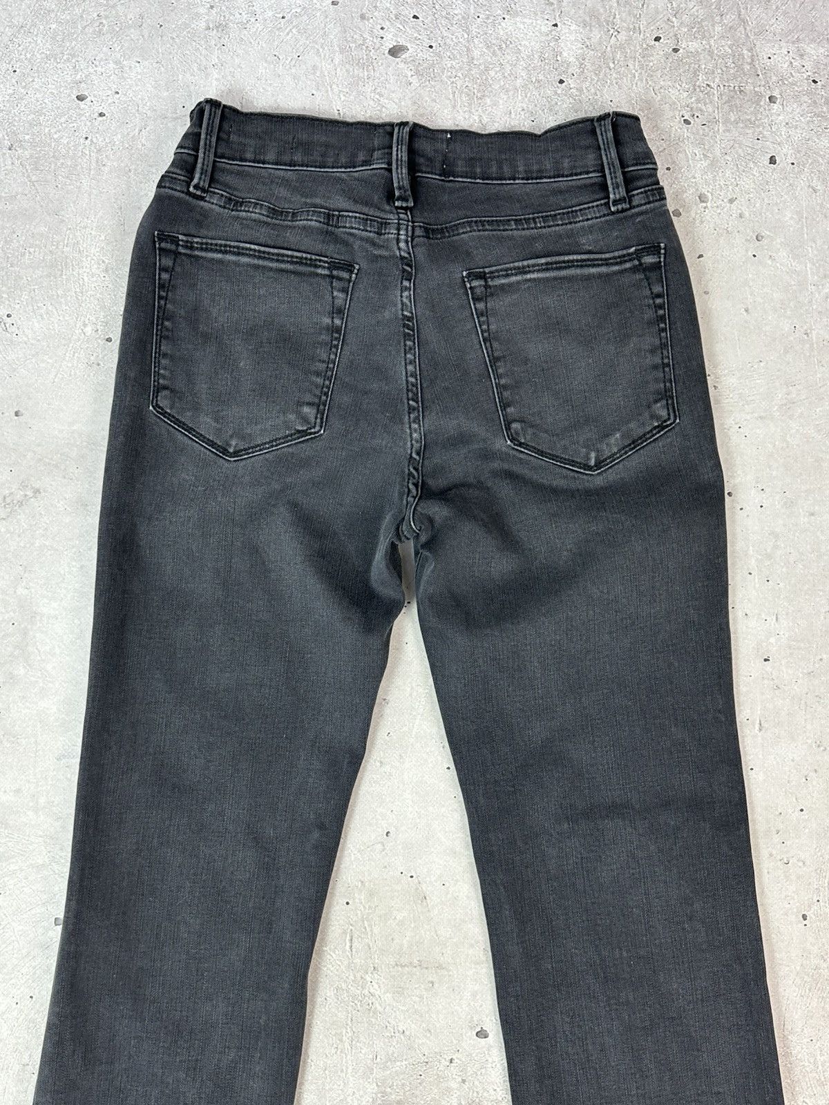 Frame Frame Le High Straight Black Washed Jeans Size 27" / US 4 / IT 40 - 8 Thumbnail
