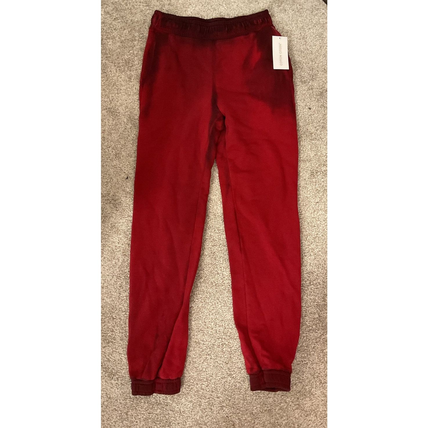 COTTONCITIZEN NWT Cotton Citizen Ruby Mix Brooklyn Jogger Sweatpants, S Size 27" / US 4 / IT 40 - 2 Thumbnail