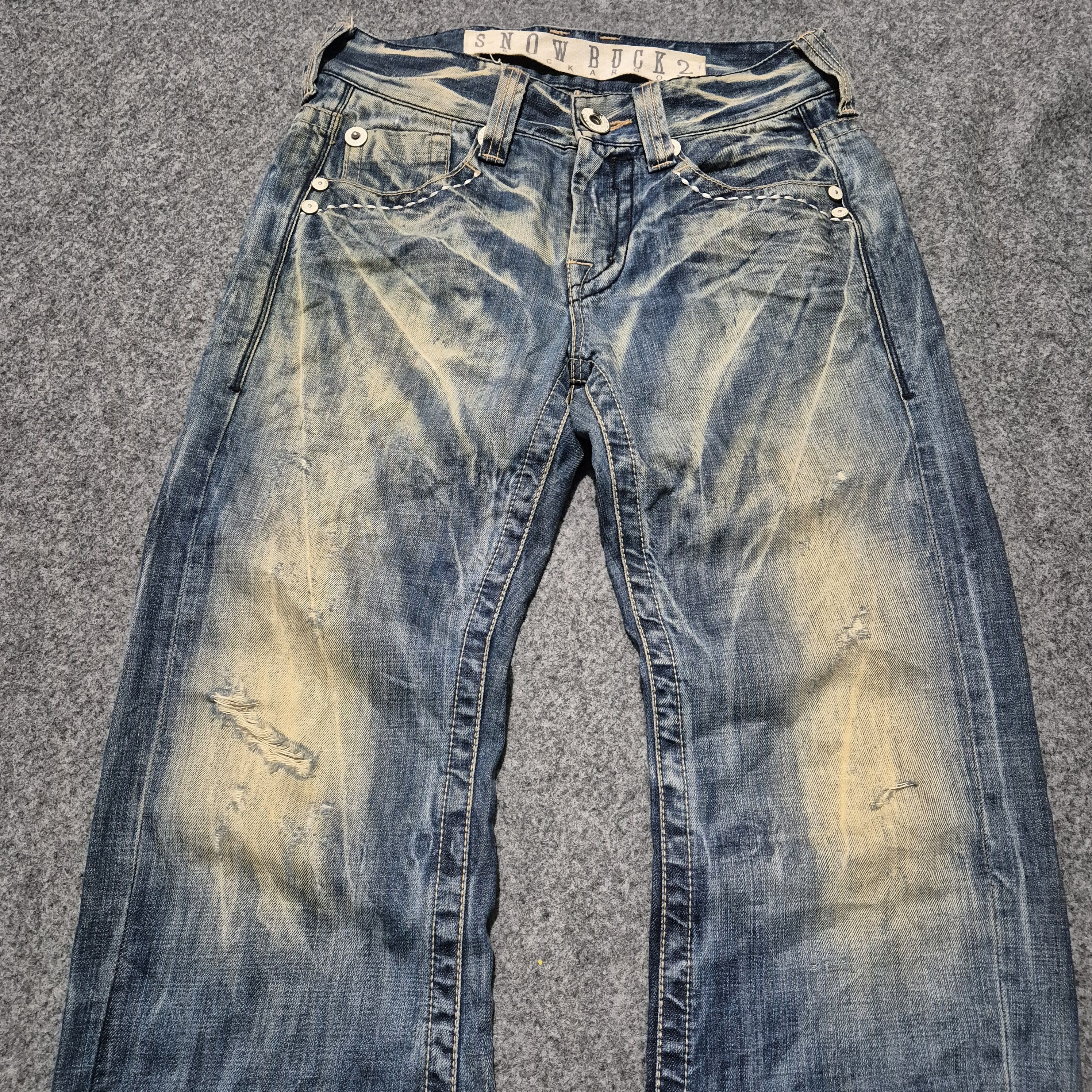Japanese Brand Buckaroo flared denim Size US 33 - 5 Thumbnail