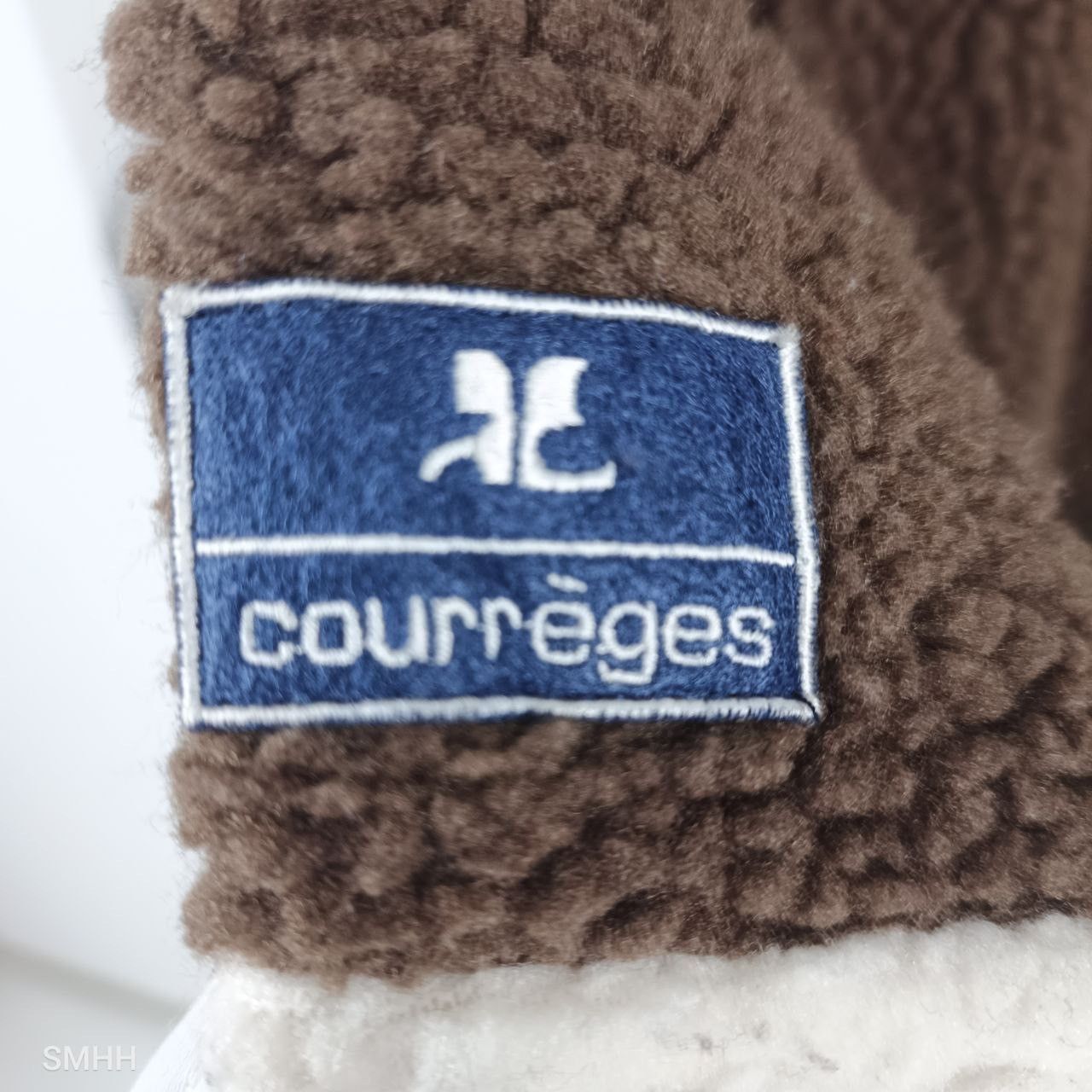 Courreges 🔥Rare Courrèges Sherpa Fleece - Embroidered Back Logo ( M ) Size US M / EU 48-50 / 2 - 11 Thumbnail