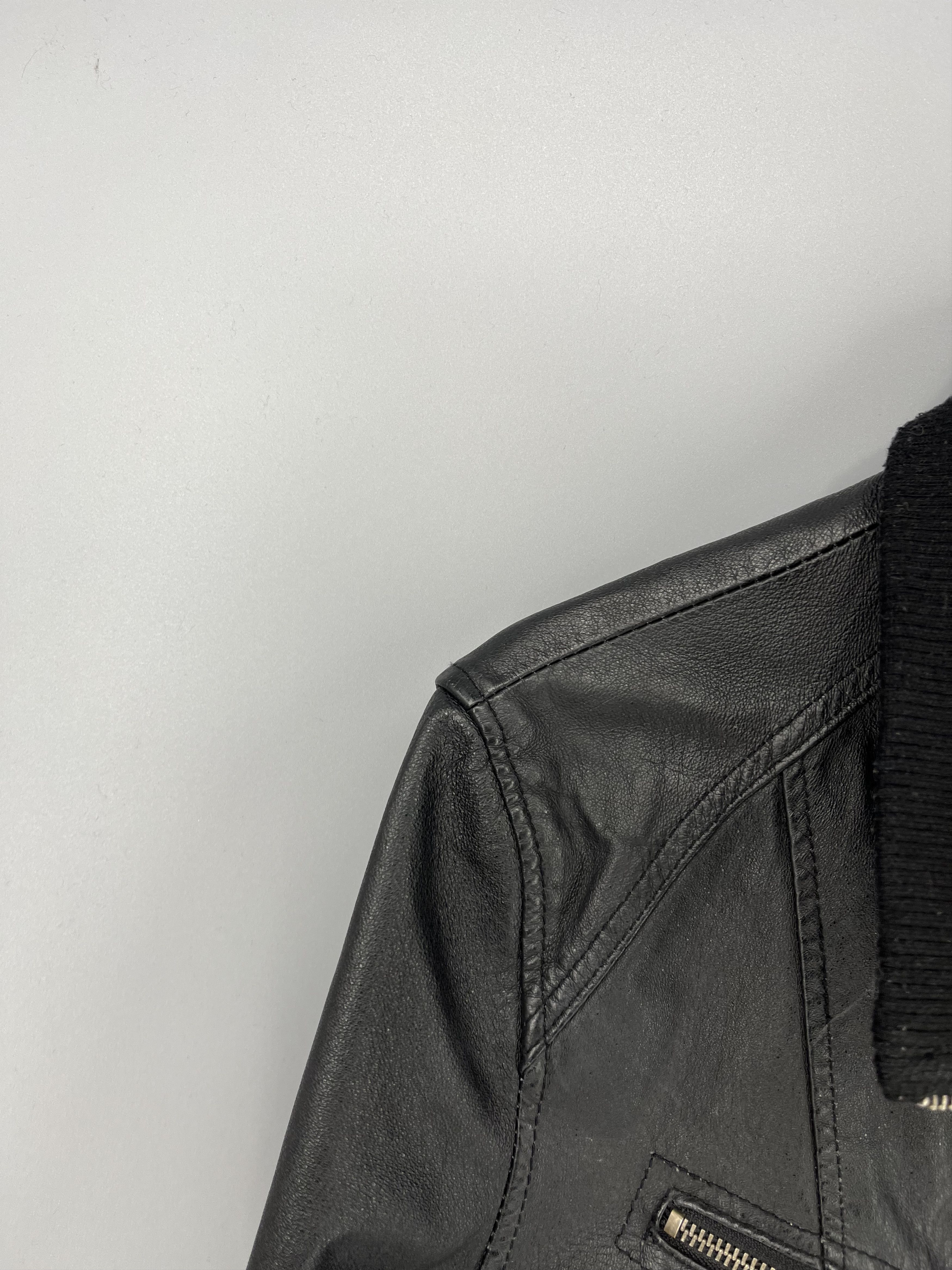 Vintage Poco Loco Leather jacket, koko Motorcycle Motorbike Biking Size US M / EU 48-50 / 2 - 6 Thumbnail