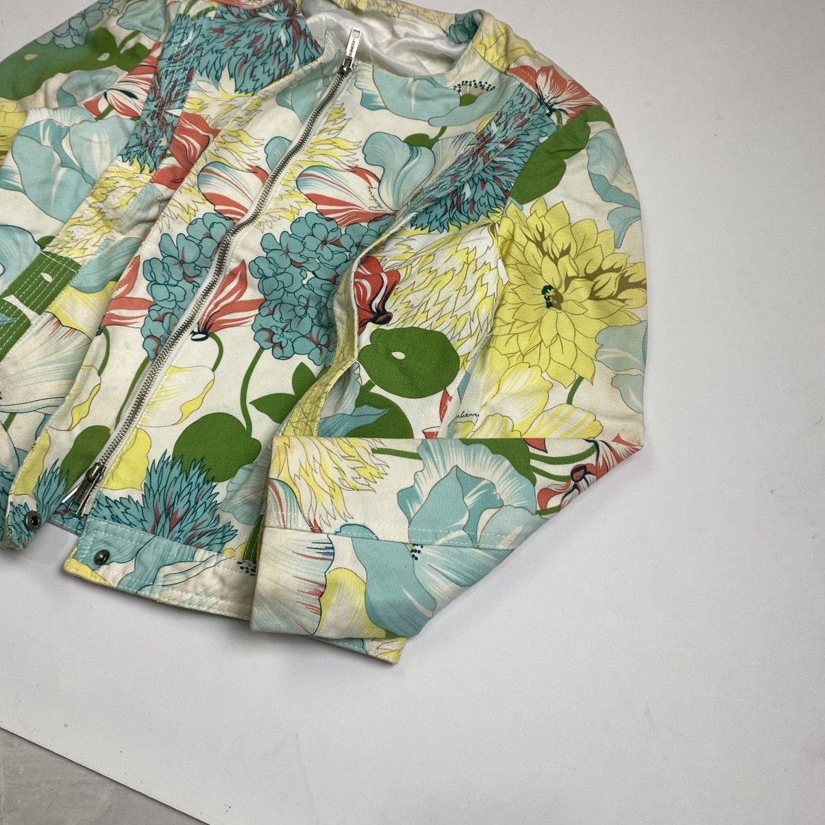 Burberry × Burberry Prorsum Burberry full colour flower pattern Jacket Size XS / US 0-2 / IT 36-38 - 9 Thumbnail