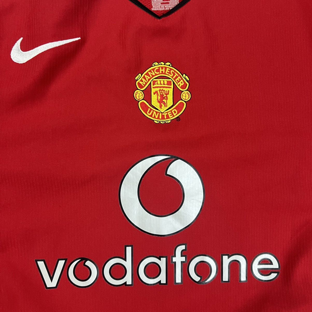 Nike Rare! Manchester United Nike Soccer Jersey Shirt 00s Size US L / EU 52-54 / 3 - 9 Thumbnail