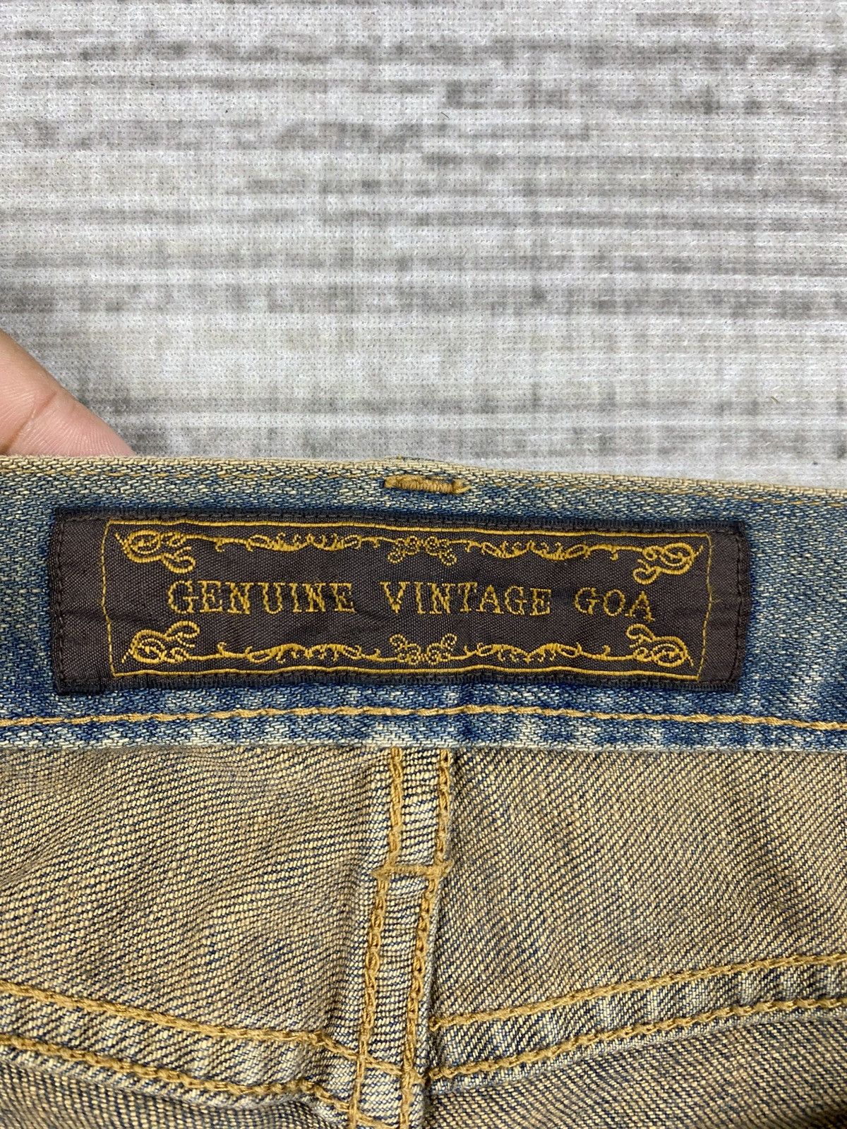 GOA Vintage GOA Distressed Denim Punk Jeans Size US 29 - 15 Thumbnail