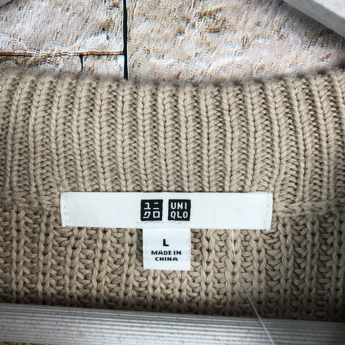 Vintage Uniqlo Brown Vest sleeveless Knitwear #A1239 Size M / US 6-8 / IT 42-44 - 9 Thumbnail