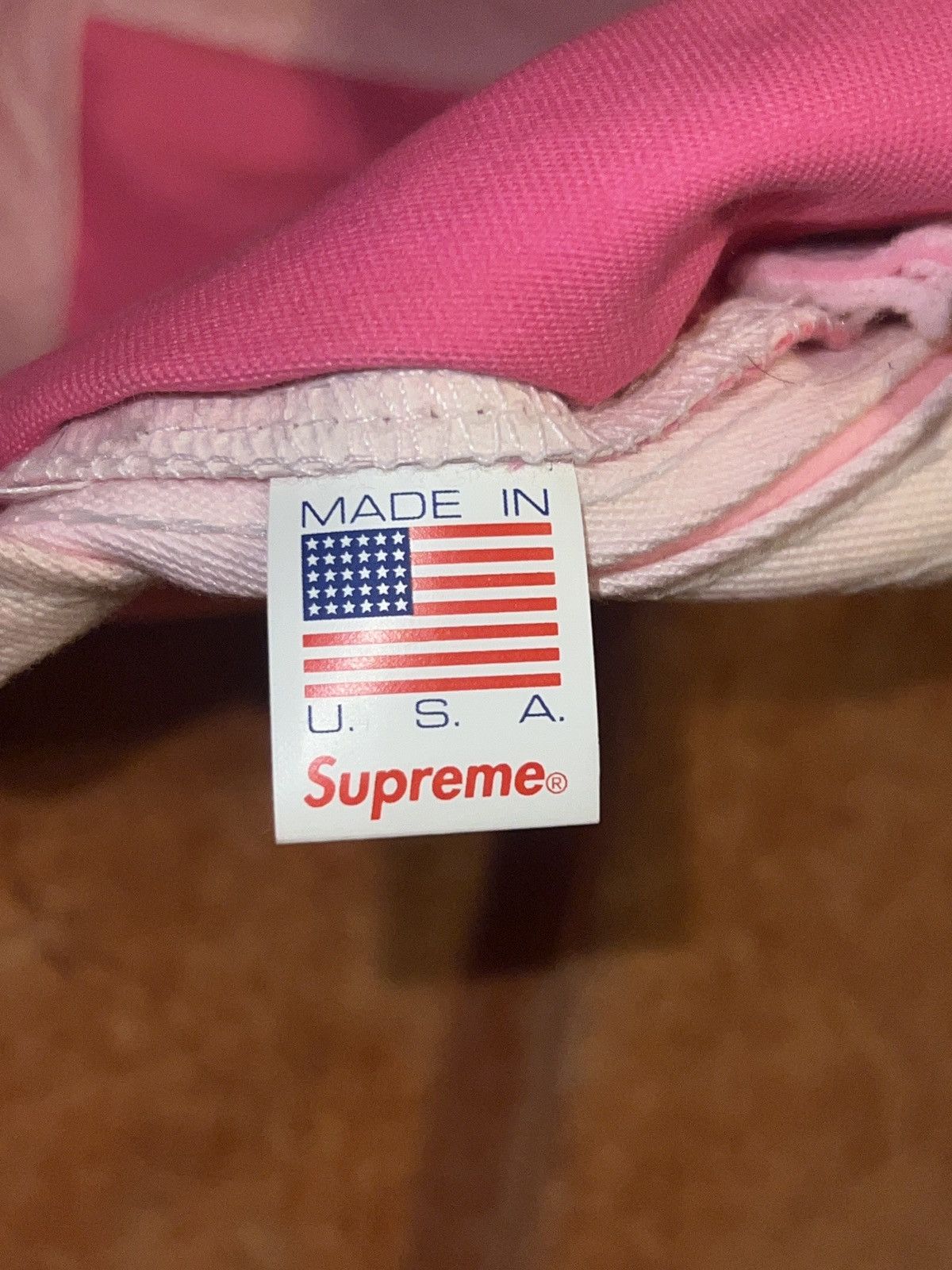 Supreme Supreme washed chino twill camp cap pink (ss23) Size ONE SIZE - 6 Thumbnail