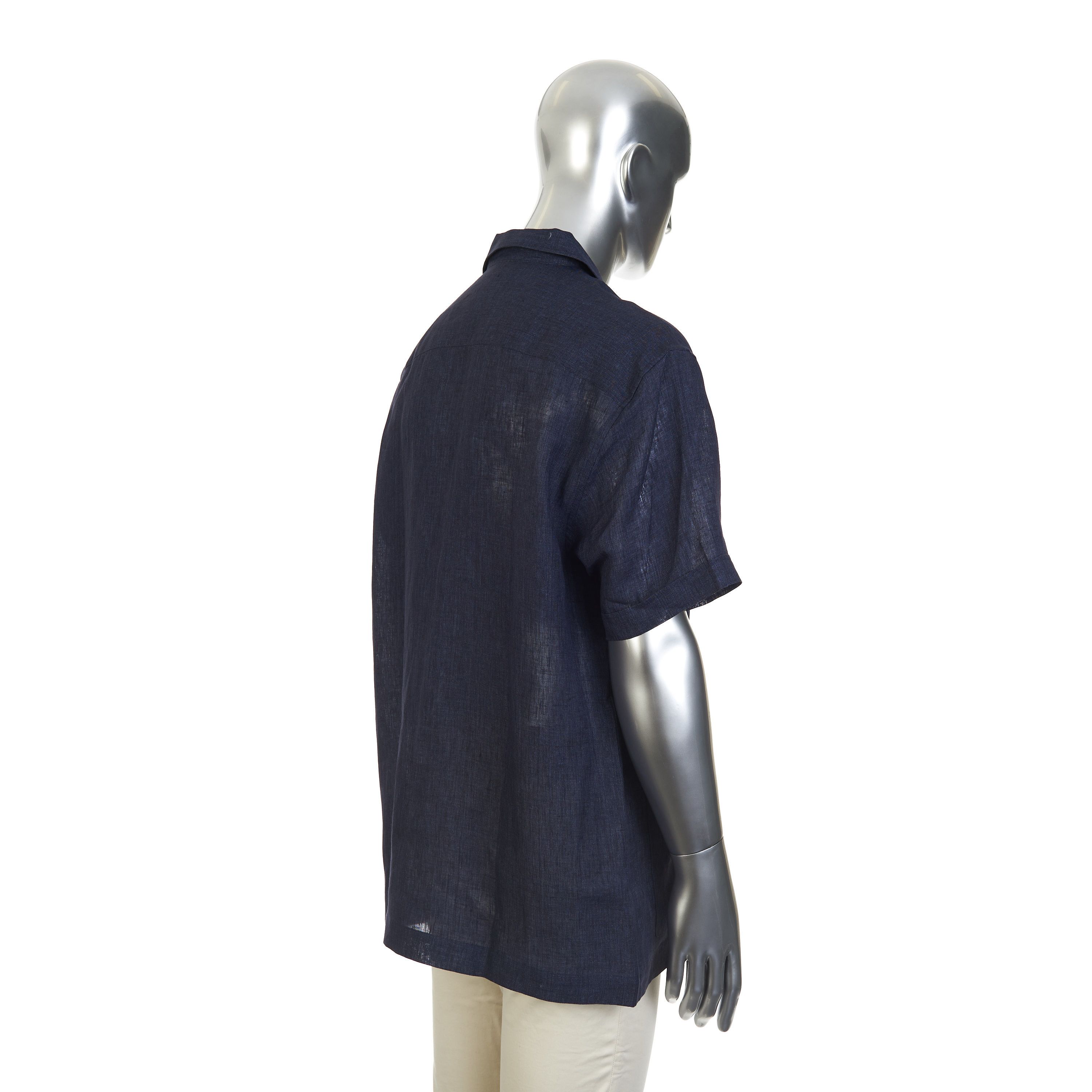 Brioni Linen Cuban Shirt Blazer Size US S / EU 44-46 / 1 - 5 Thumbnail