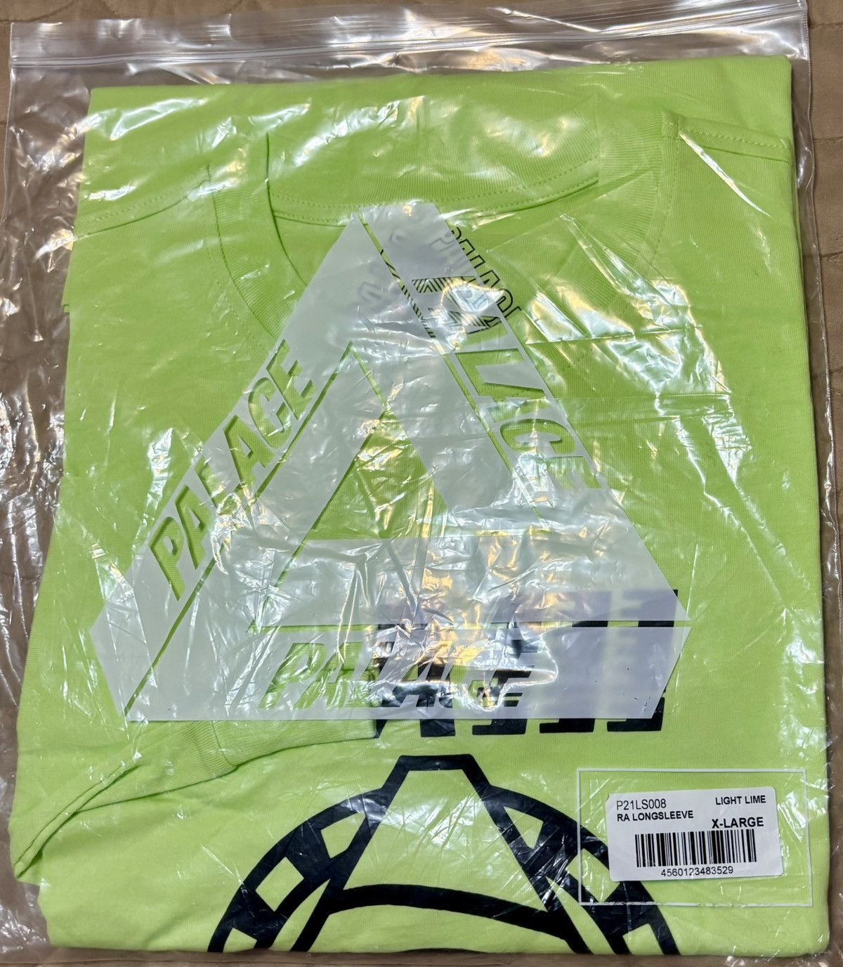 Palace Palace RA Longsleeve ‘Light Lime’ Size US XL / EU 56 / 4 - 1 Thumbnail