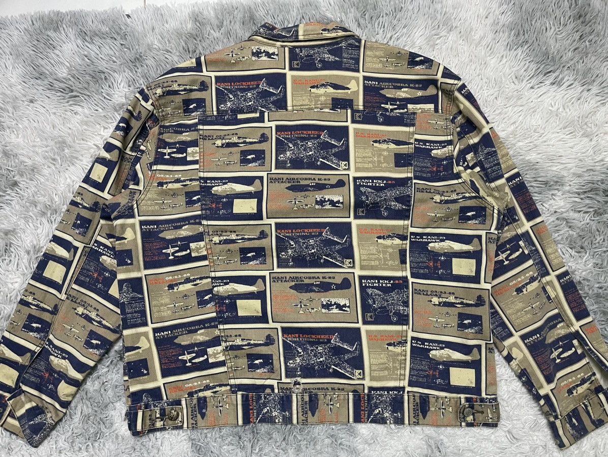 Karl Kani 90s KARL KANI DENIM JACKET FULLPRINT RARE DESIGN DISTRESSED Size US XL / EU 56 / 4 - 17 Thumbnail