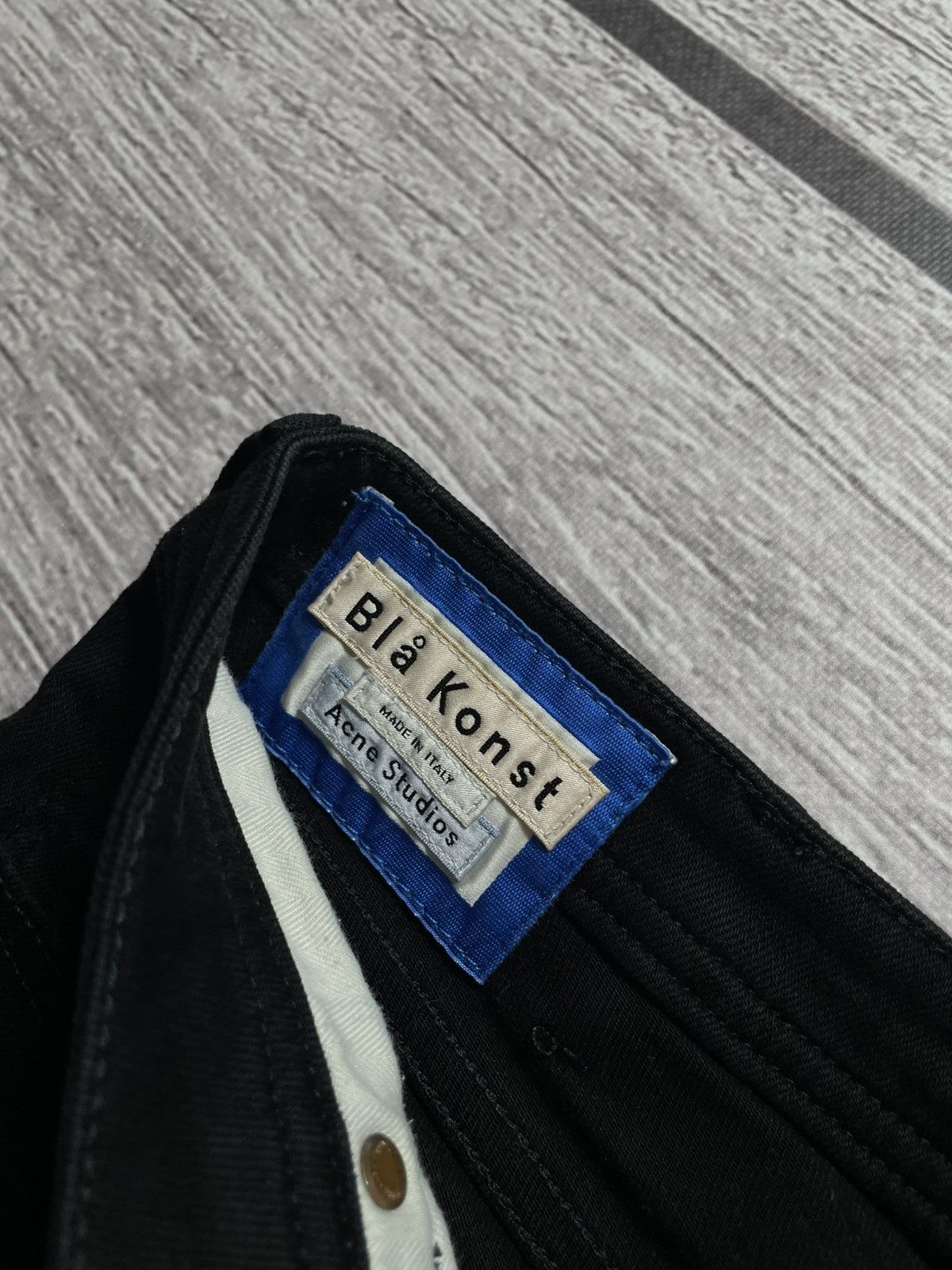Acne Studios Acne Studios Bla Konst Climb Stay Black slim jeans Size US 30 / EU 46 - 5 Thumbnail