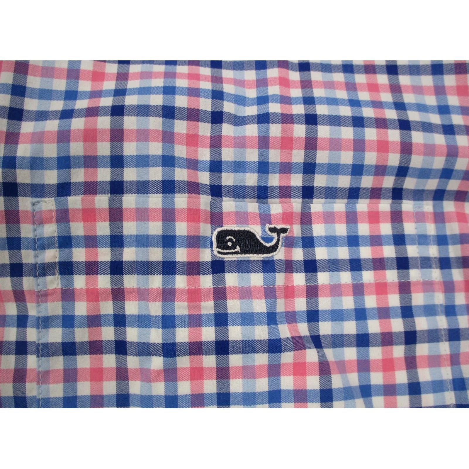 Vineyard Vines VINEYARD VINES Shirt Men 2XL Colorful Nylon On The Go Performance Stretch Casual Floral Long Sleeve Button-Up Collared Knit Cotton Logo Beach Tropical Size US XXL / EU 58 / 5 - 6 Thumbnail