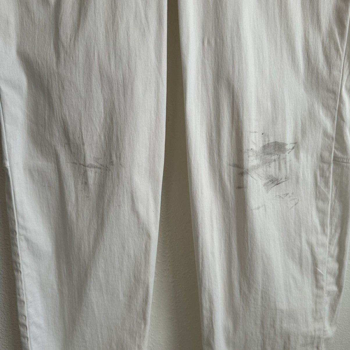 Lululemon LULULEMON Mens White Swift Cotton ABC Slim Leg Trouser Pant Size US 32 / EU 48 - 5 Thumbnail