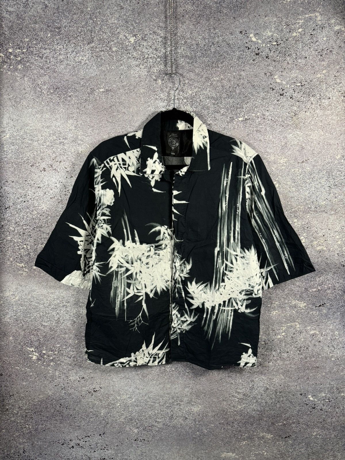 Diesel × Vintage Vintage Diesel Hawaiian Shirt Floral Print y2k Large Size US L / EU 52-54 / 3 - 1 Thumbnail